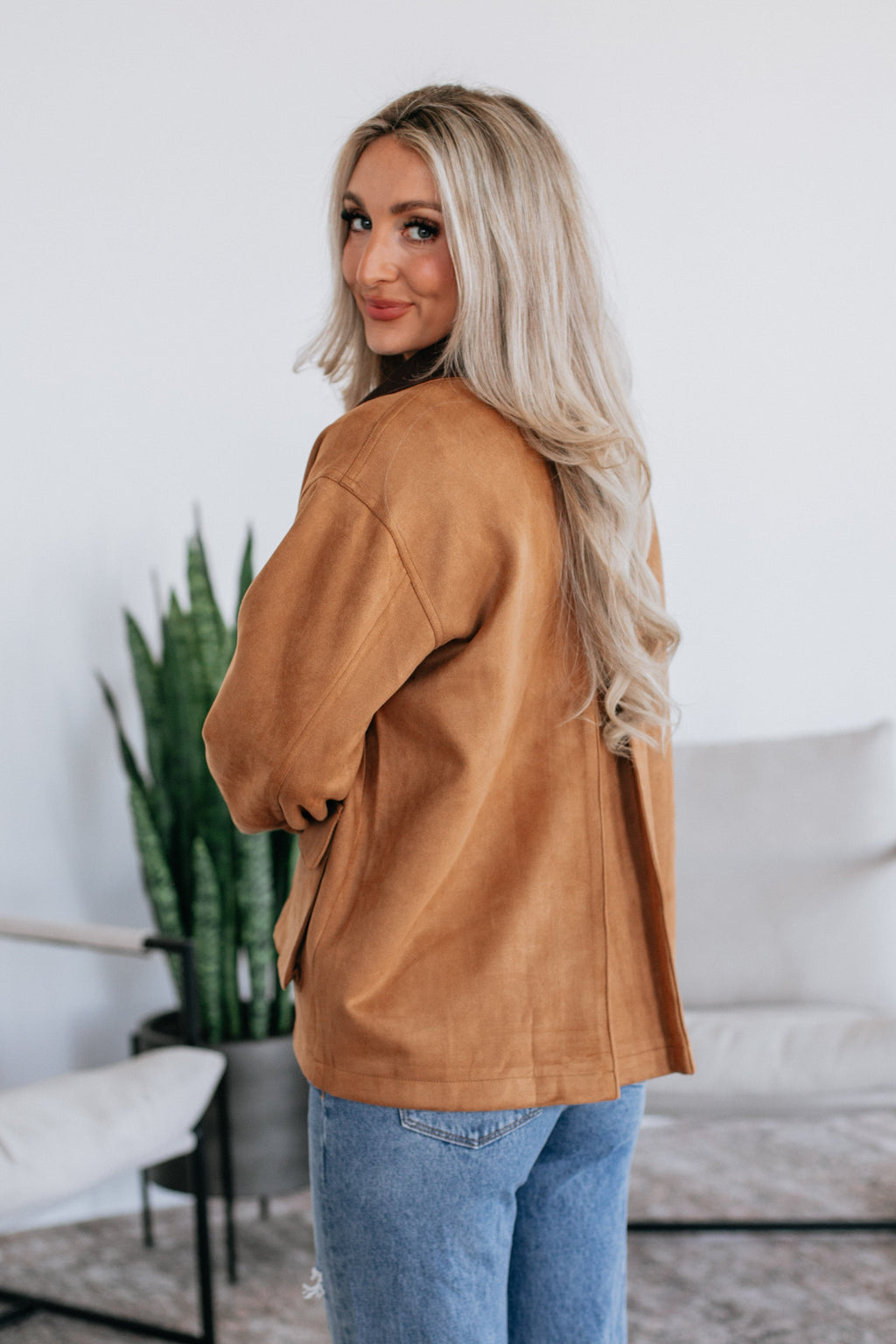Maren Suede Jacket