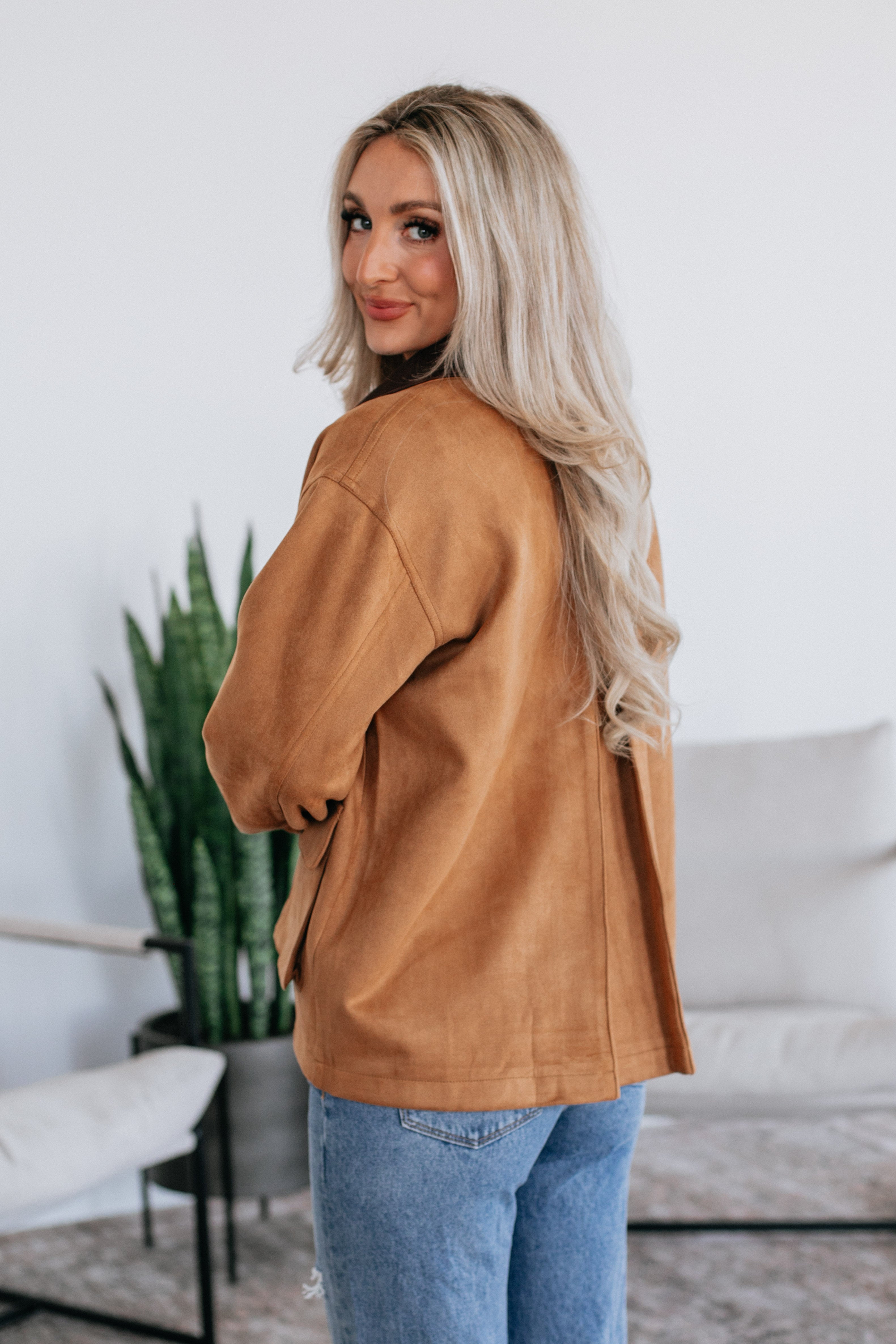 Maren Suede Jacket