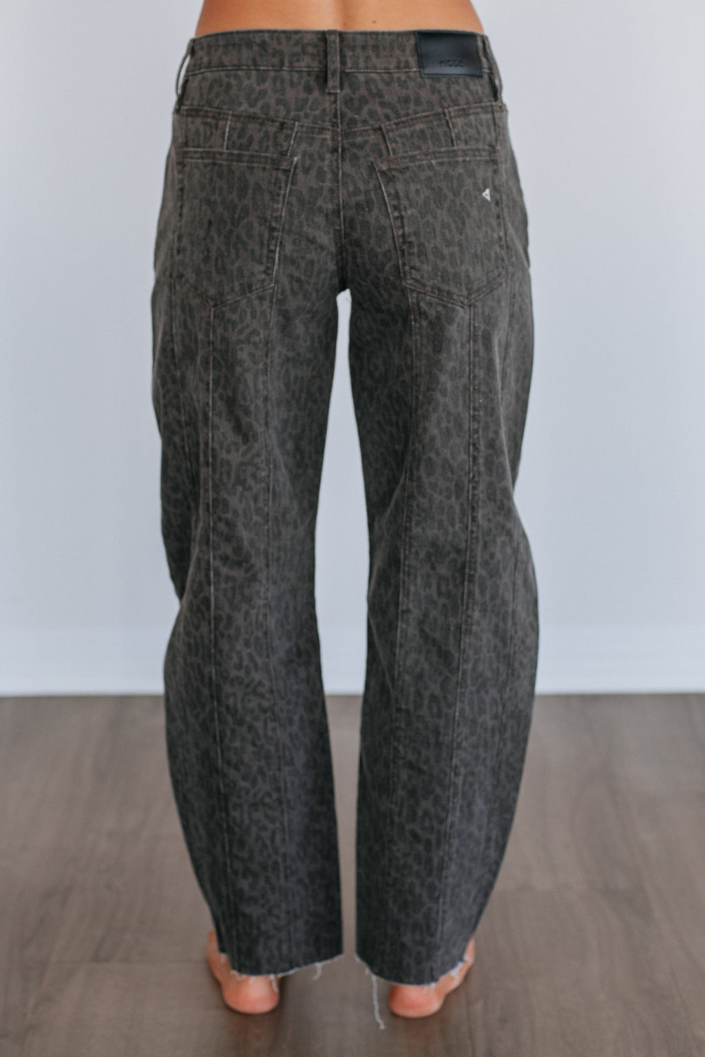 Sammie Hidden Jeans - Dark Cheetah