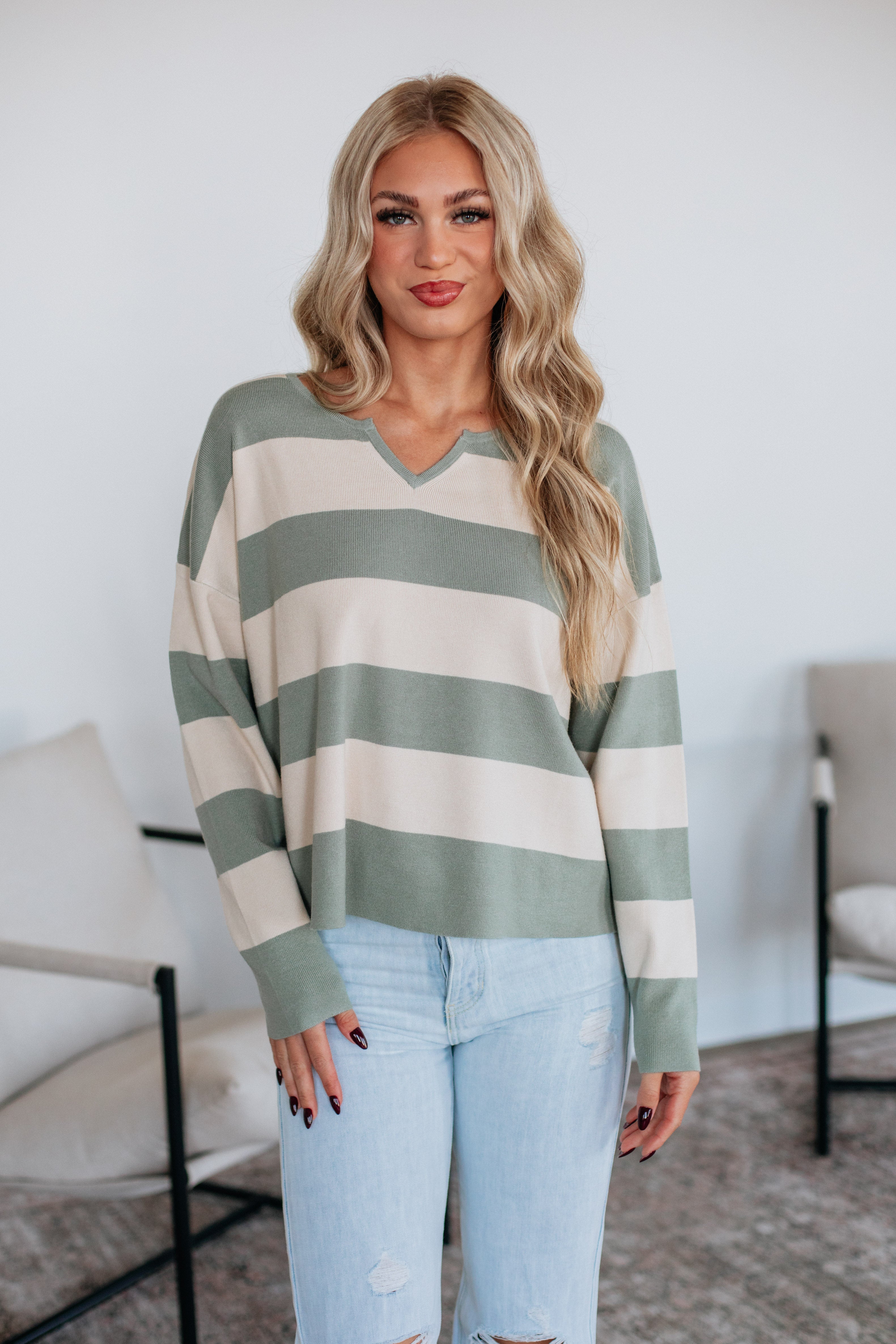 Janise Striped Sweater
