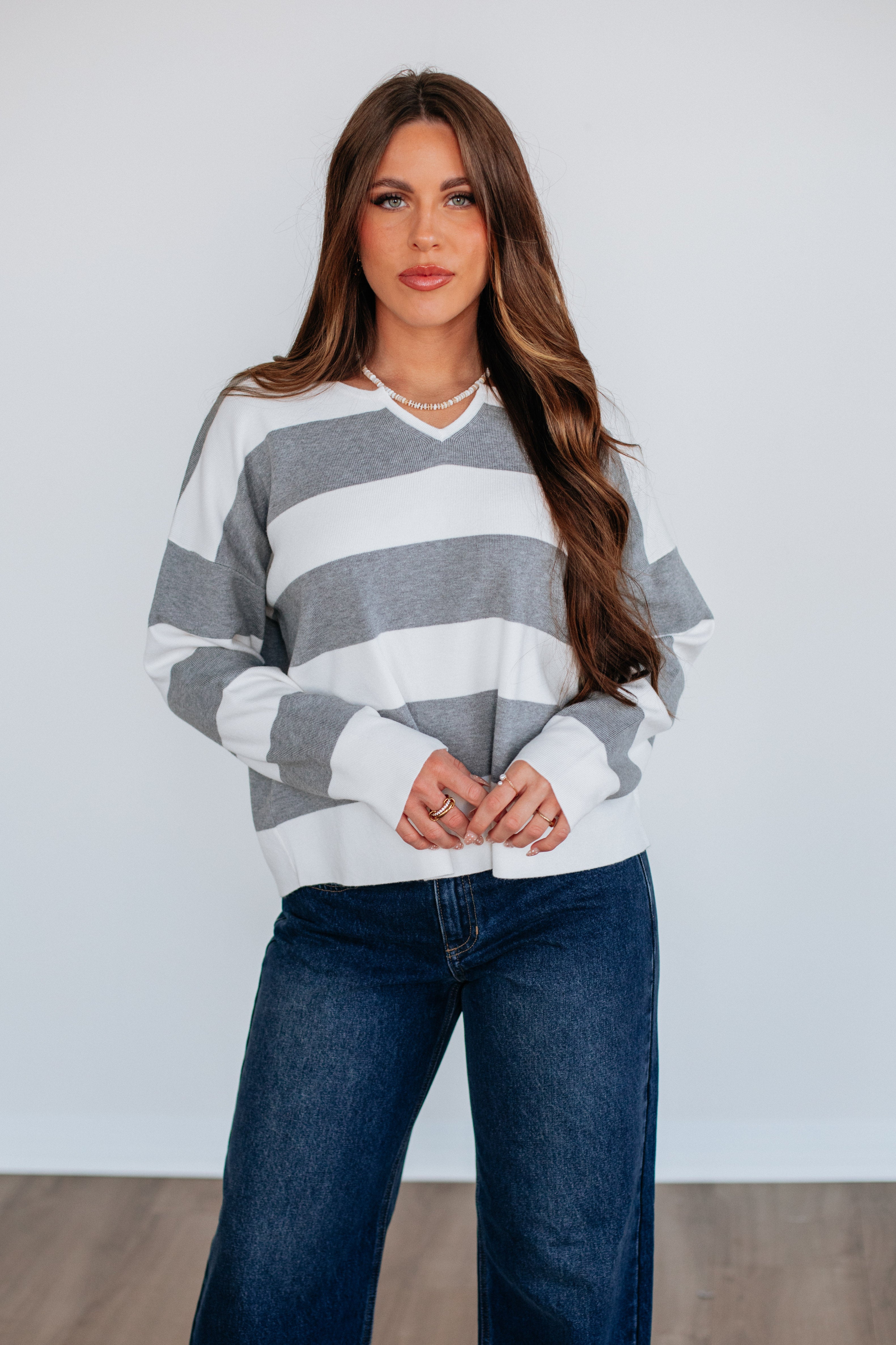 Janise Striped Sweater