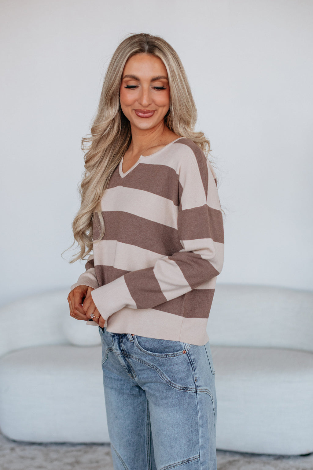 Janise Striped Sweater