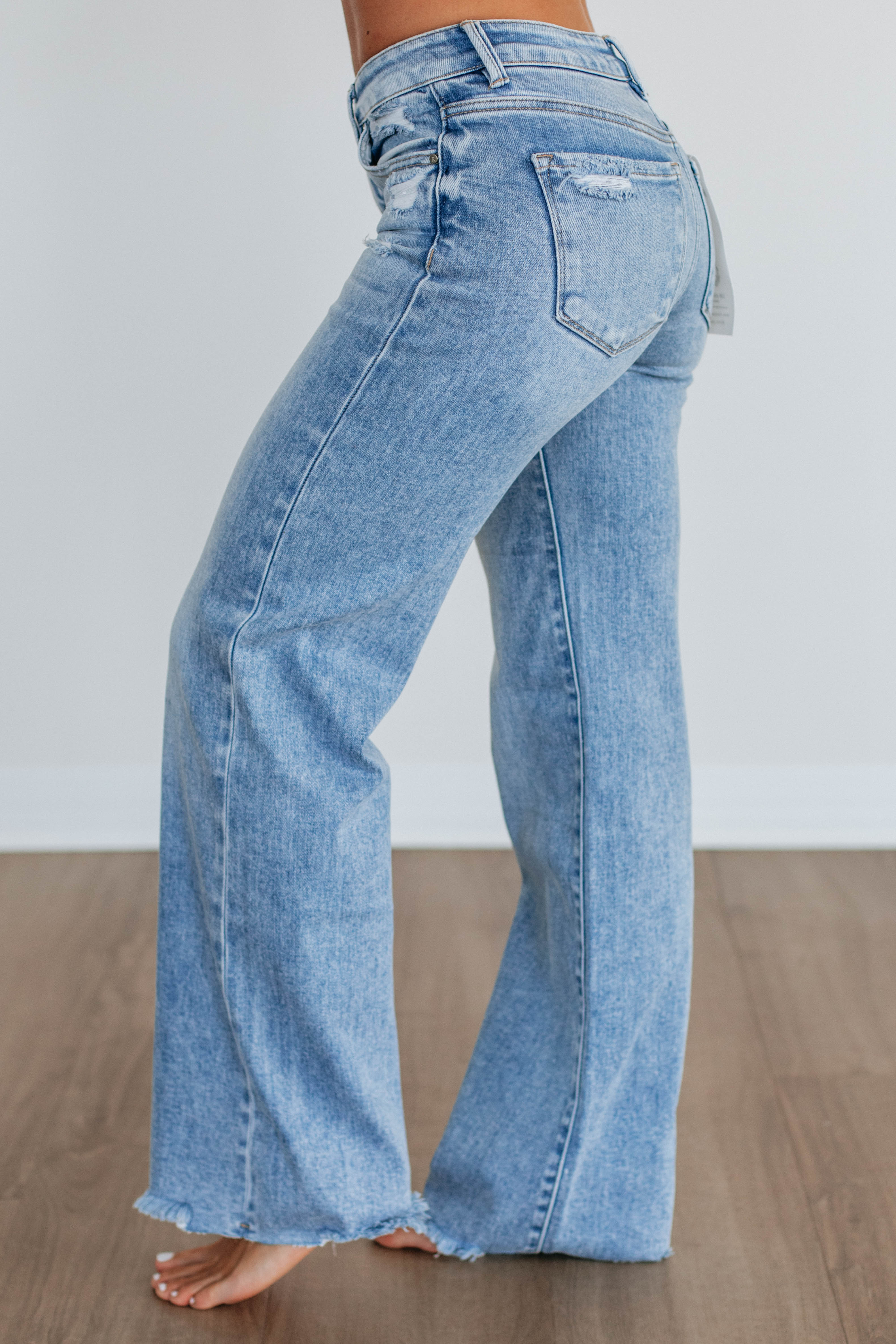Adelyn Risen Jeans - Light Wash