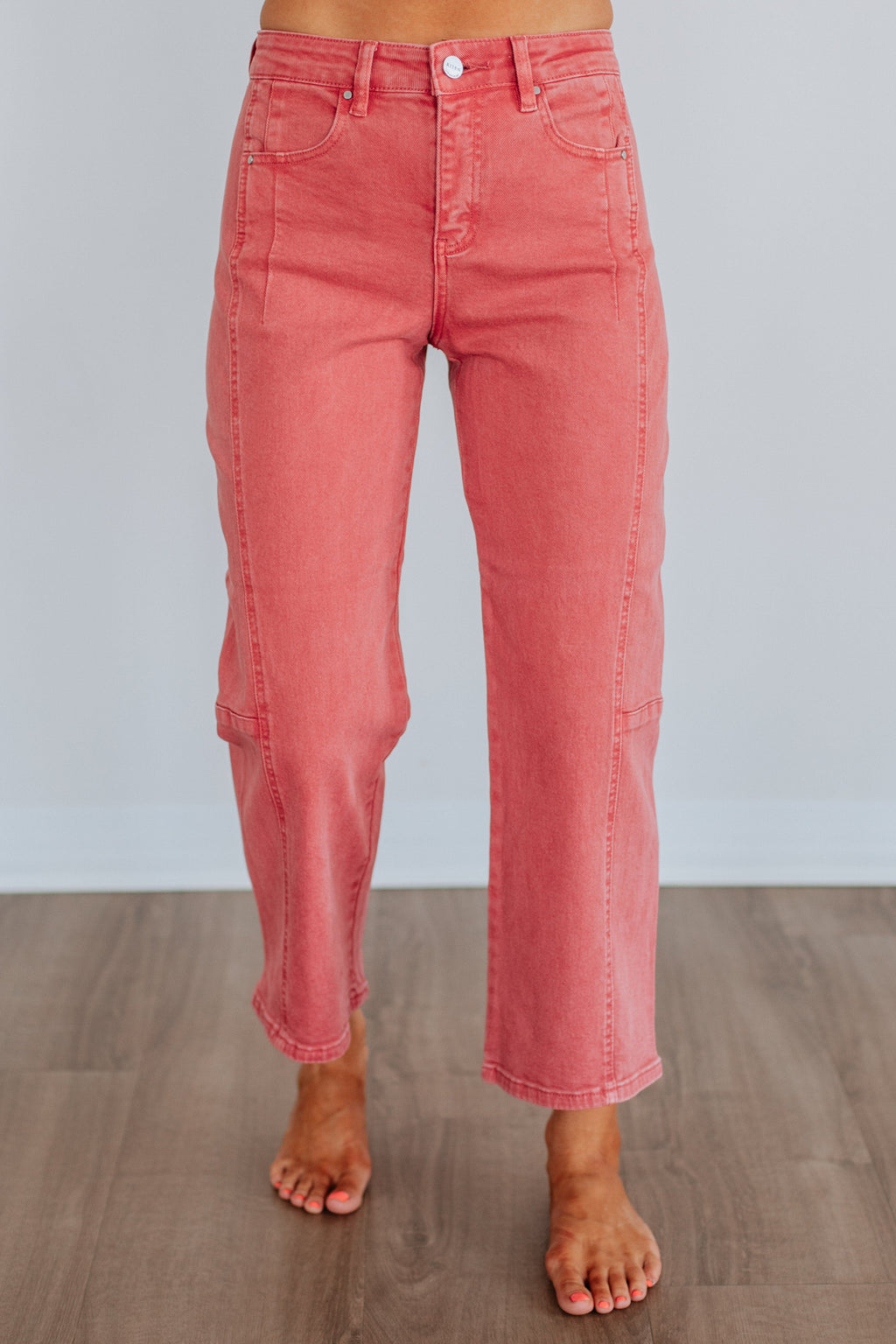 Milan Risen Jeans - Brick