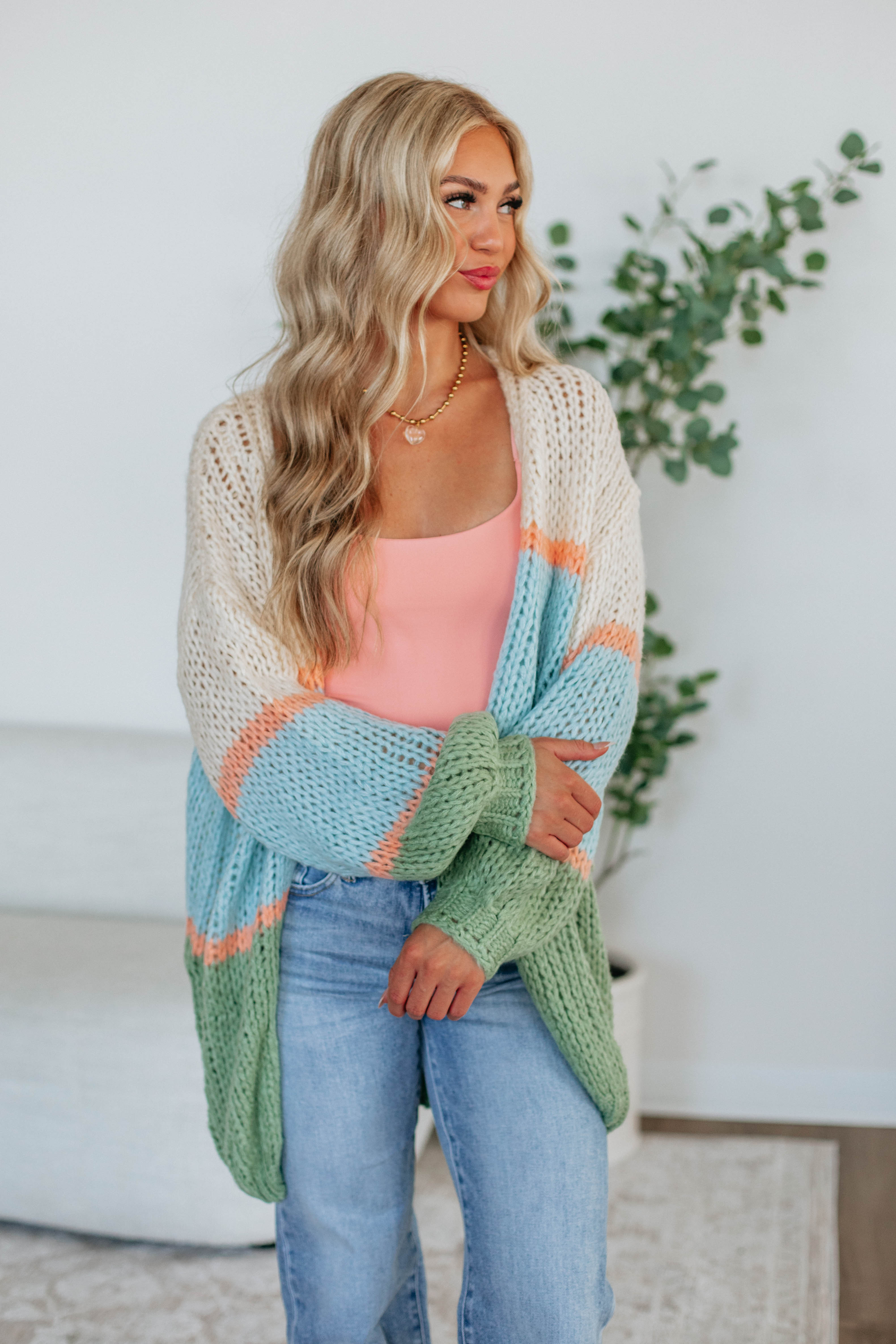 Zaiden Colorblock Cardigan