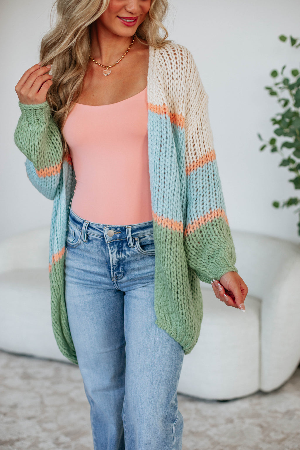 Zaiden Colorblock Cardigan