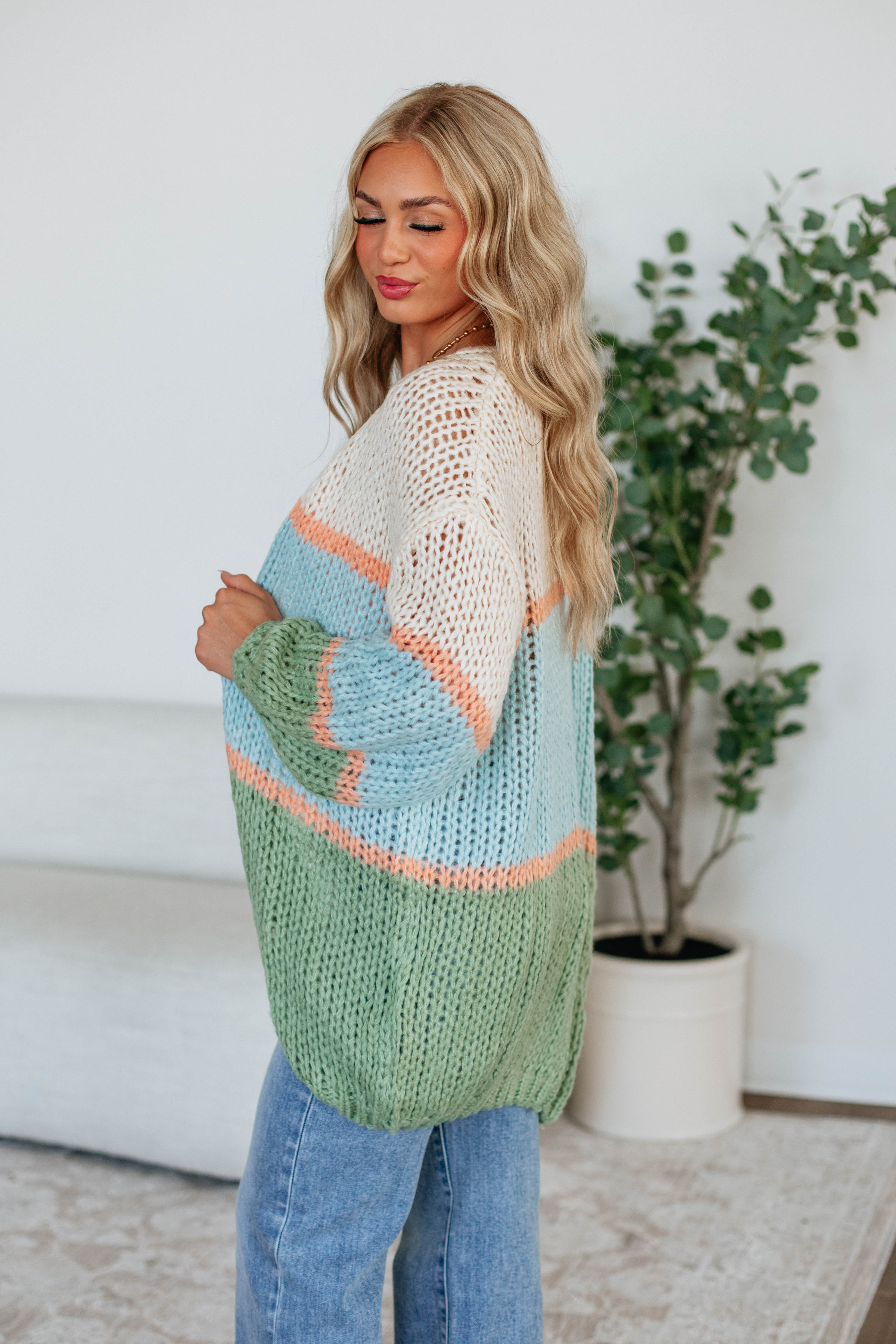 Zaiden Colorblock Cardigan