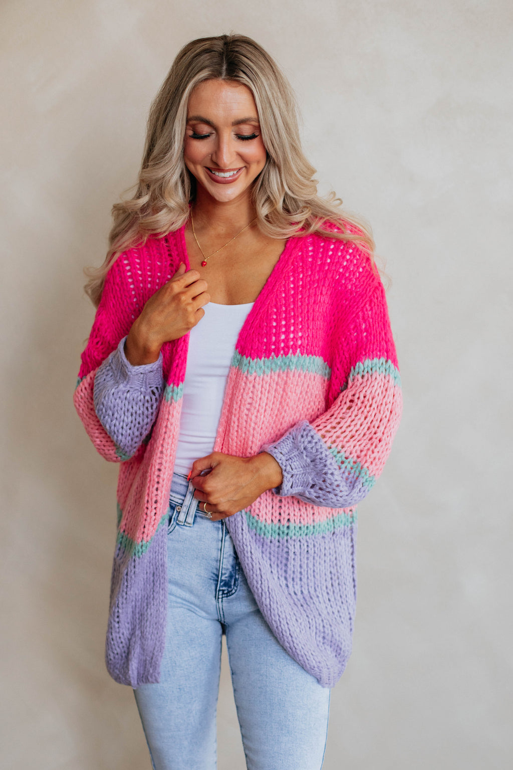 Zaiden Colorblock Cardigan