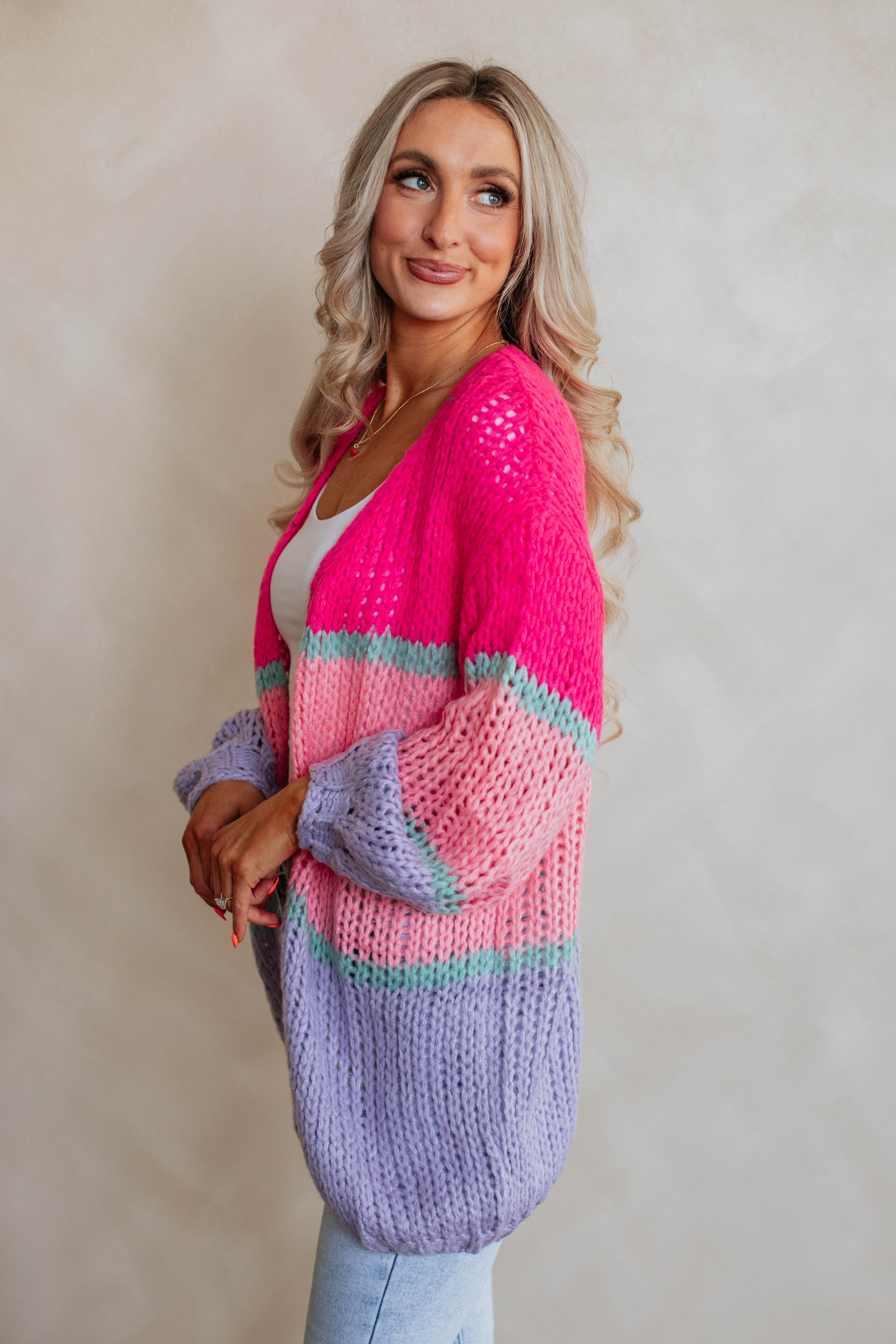 Zaiden Colorblock Cardigan