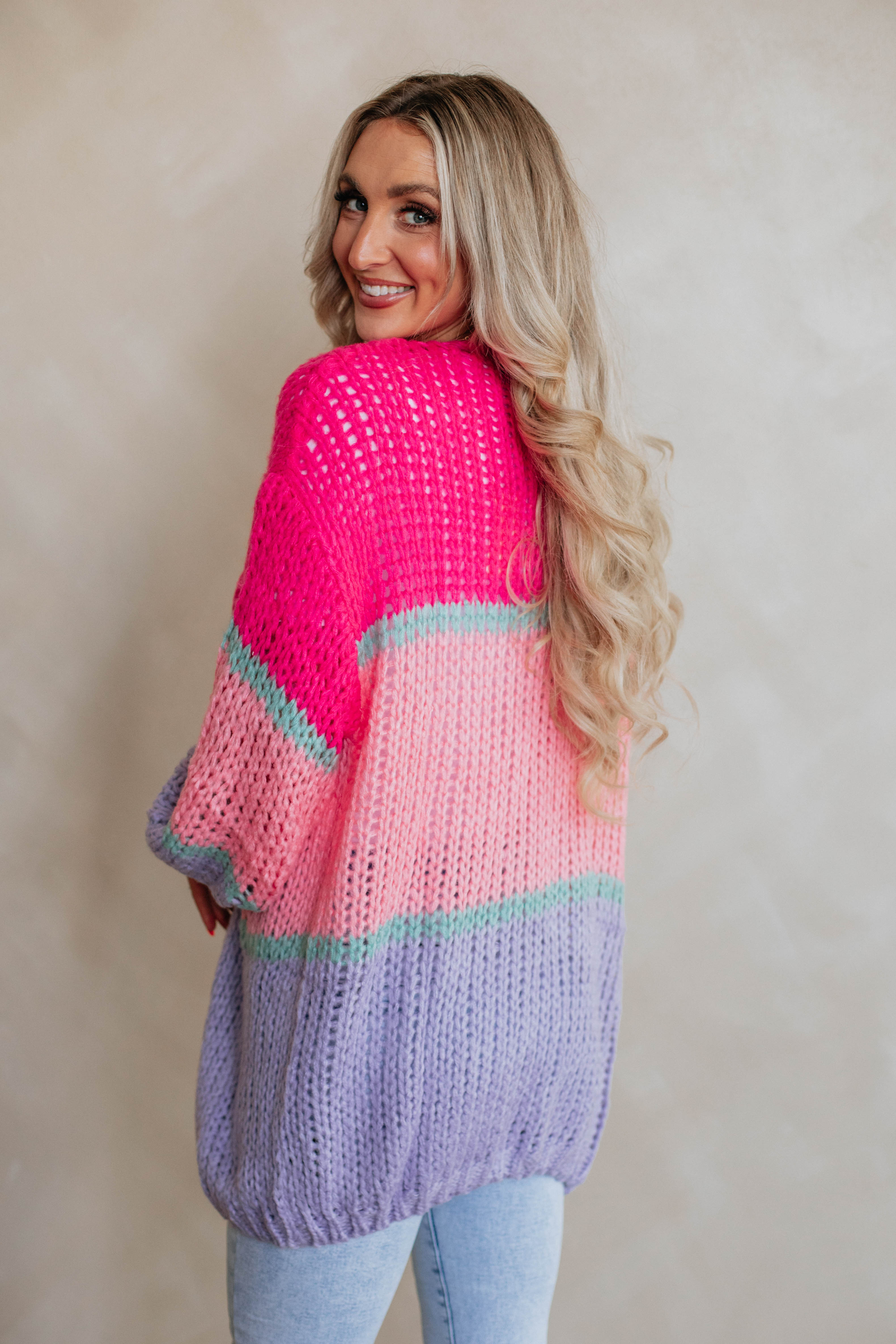 Zaiden Colorblock Cardigan