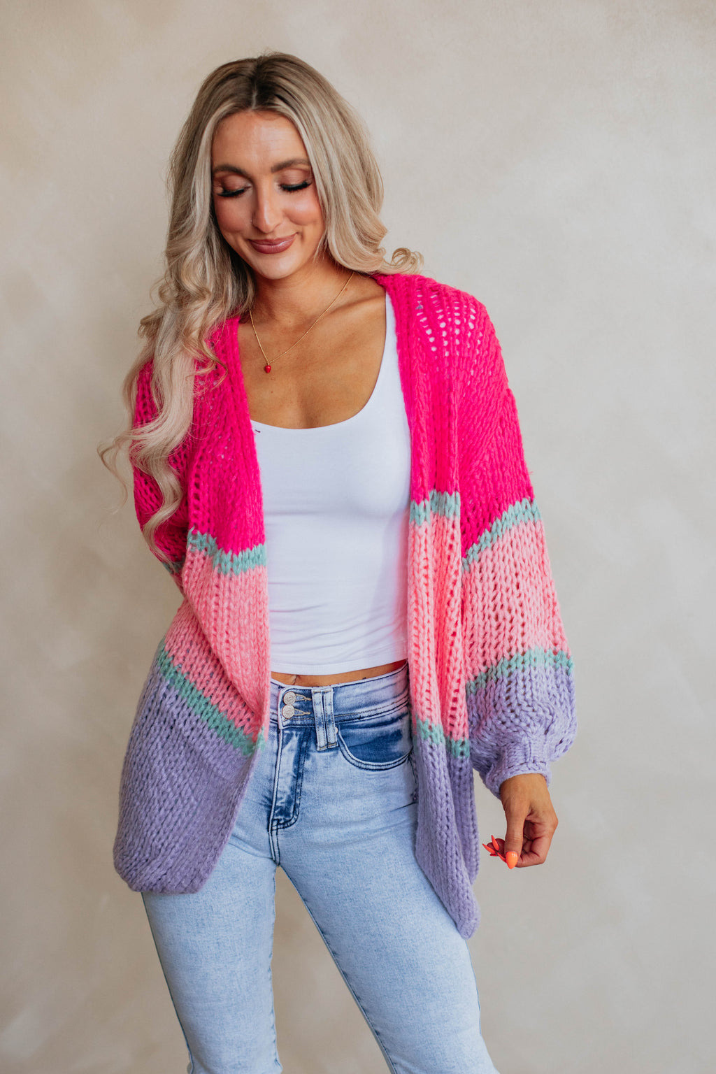 Zaiden Colorblock Cardigan