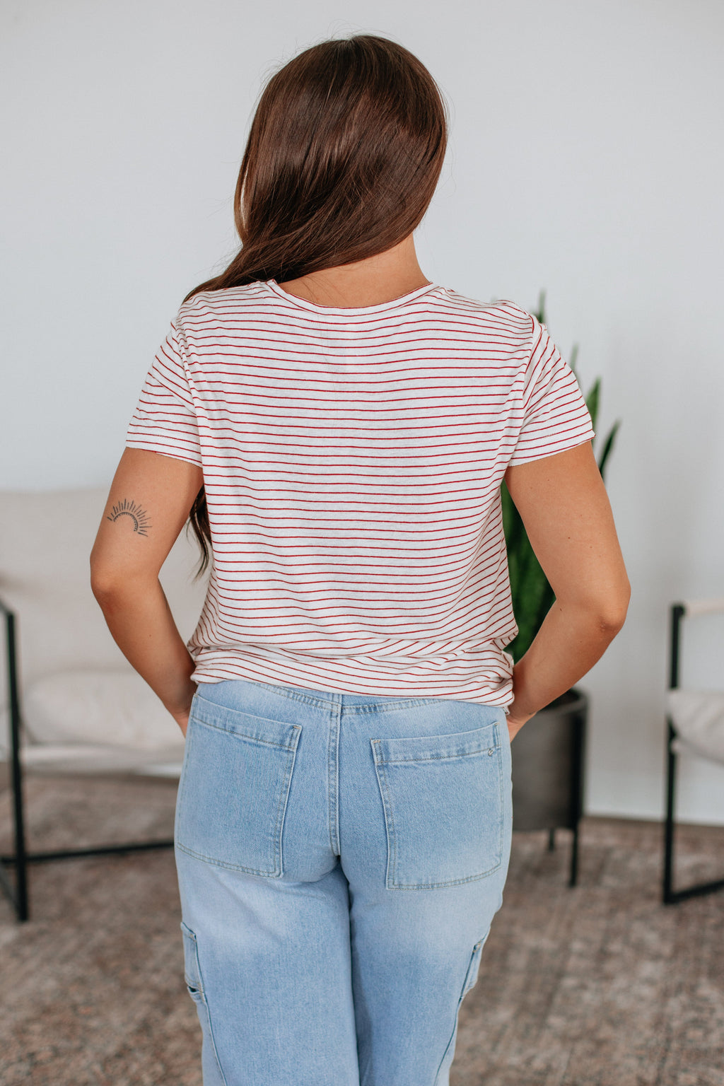 Brandy Striped Tee