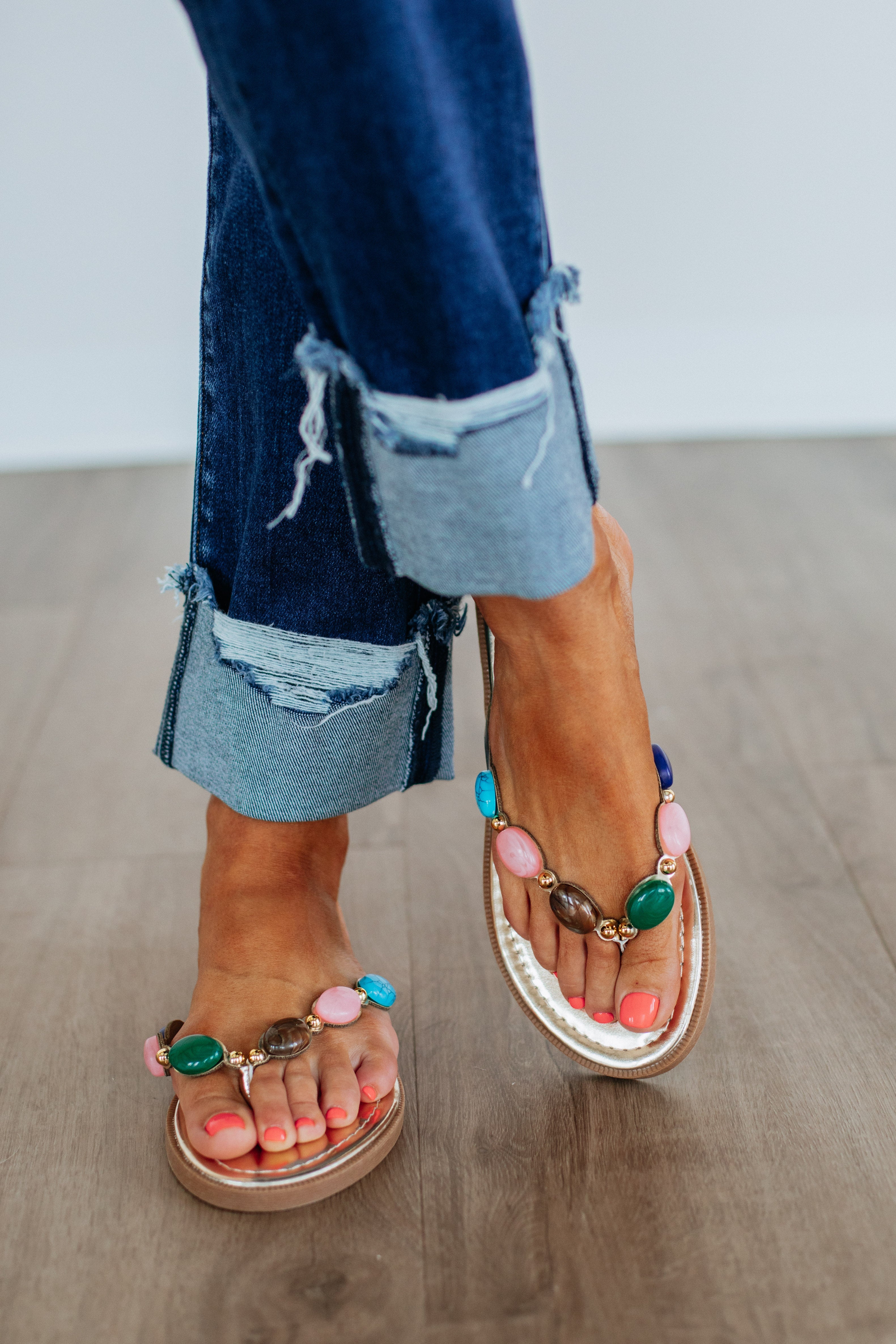 Glow Getter Sandals