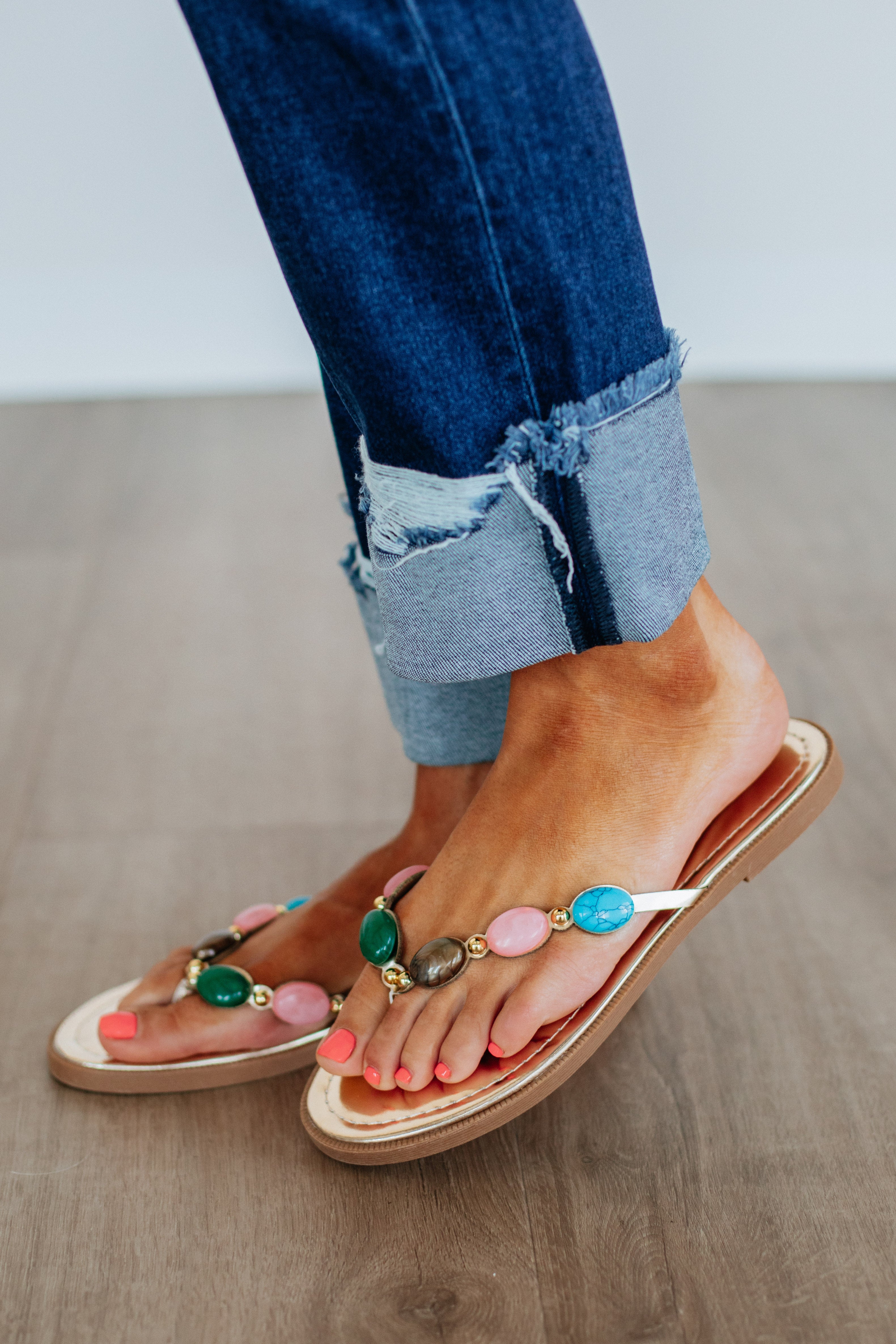Glow Getter Sandals