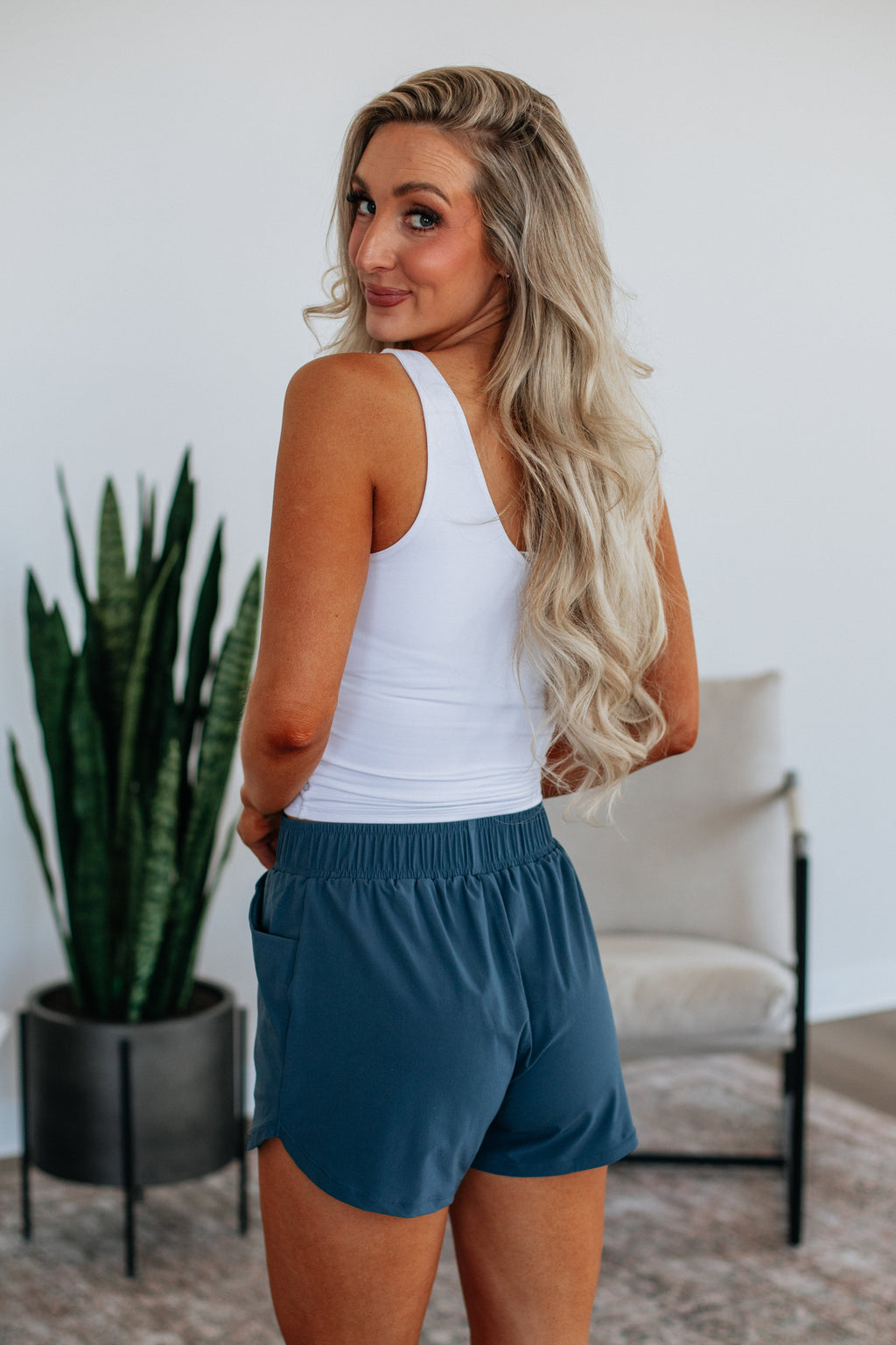 Jaycee Active Shorts - Midnight