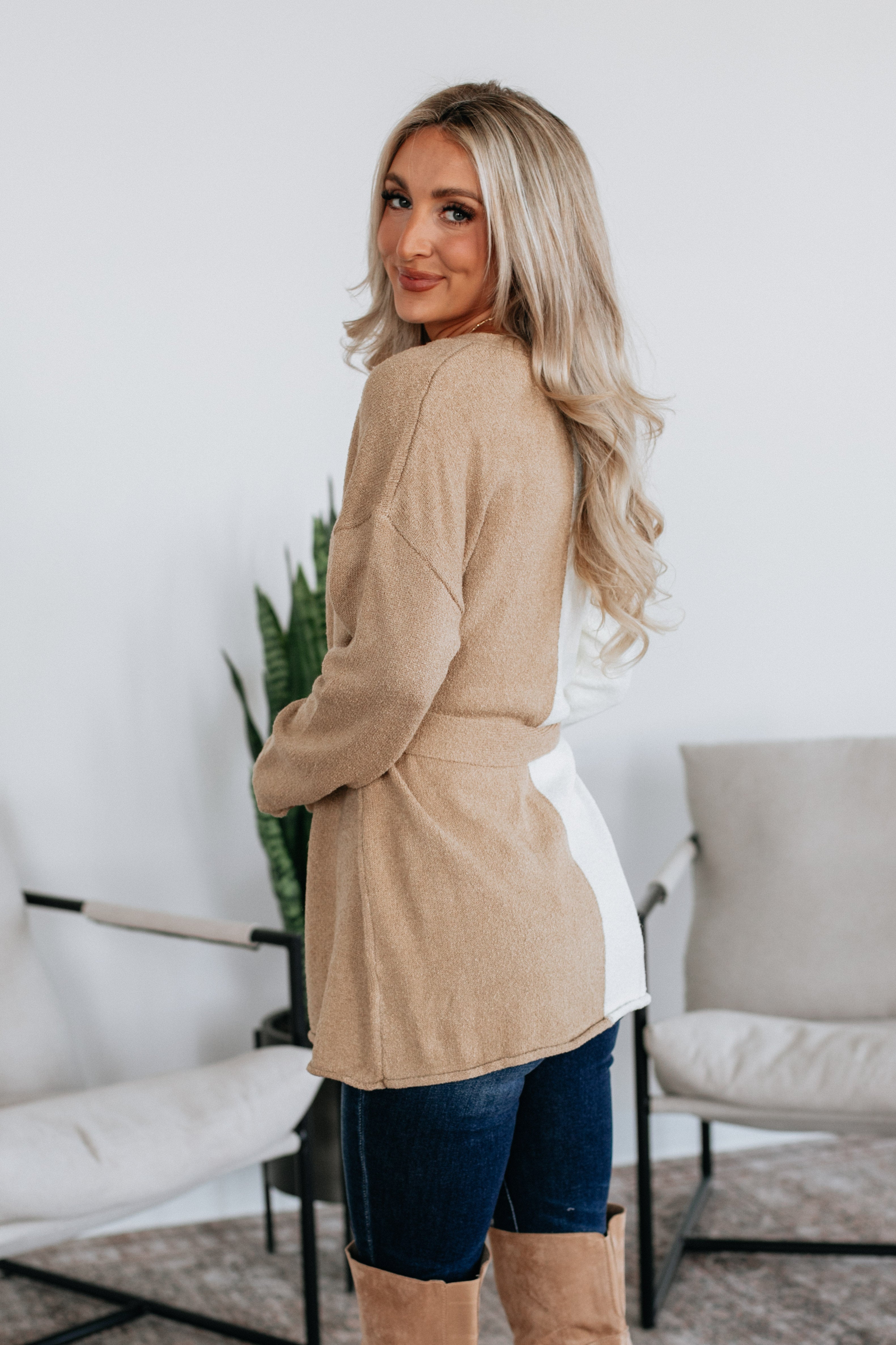 Leia Colorblock Cardigan