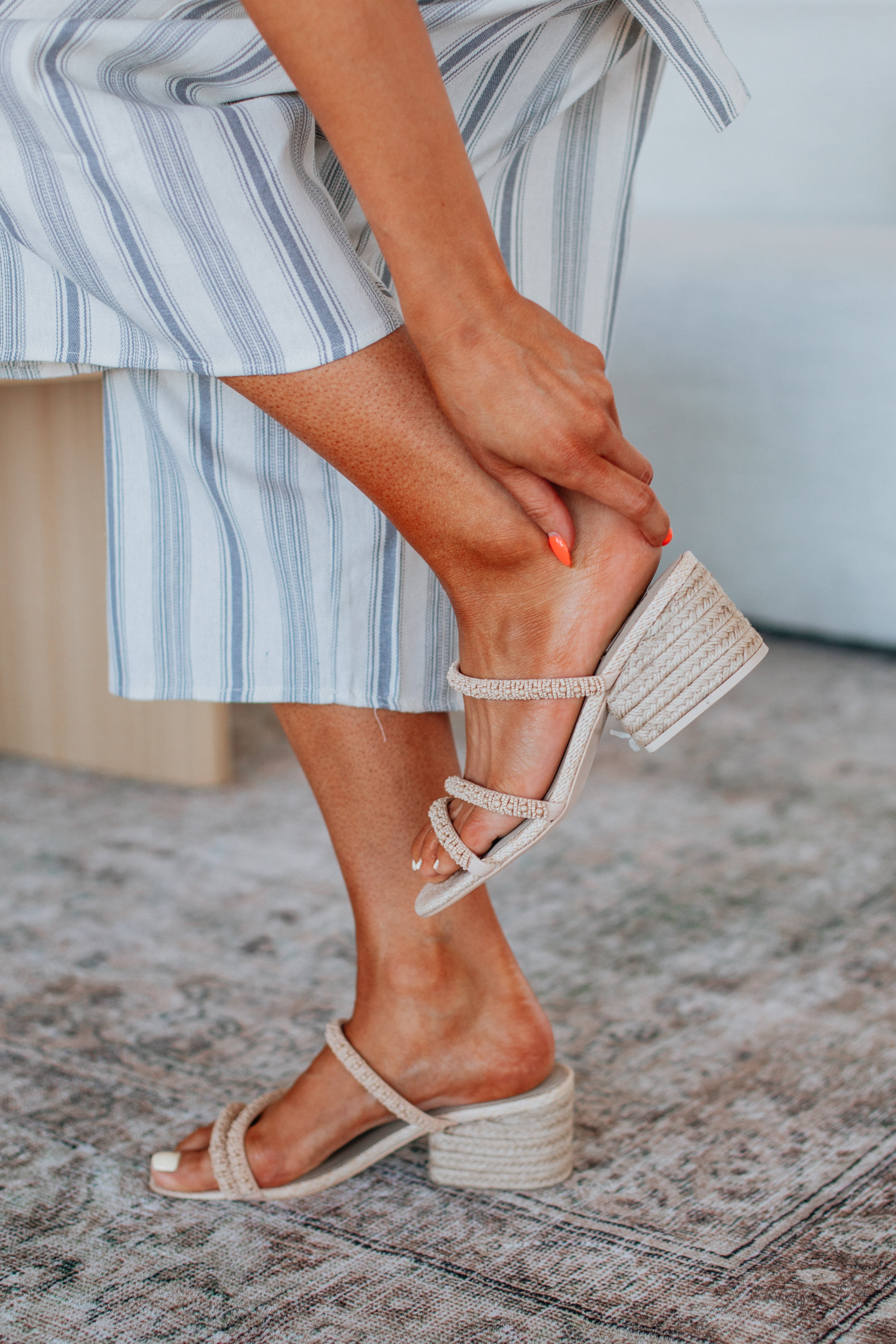 Trending Now Heels - Natural