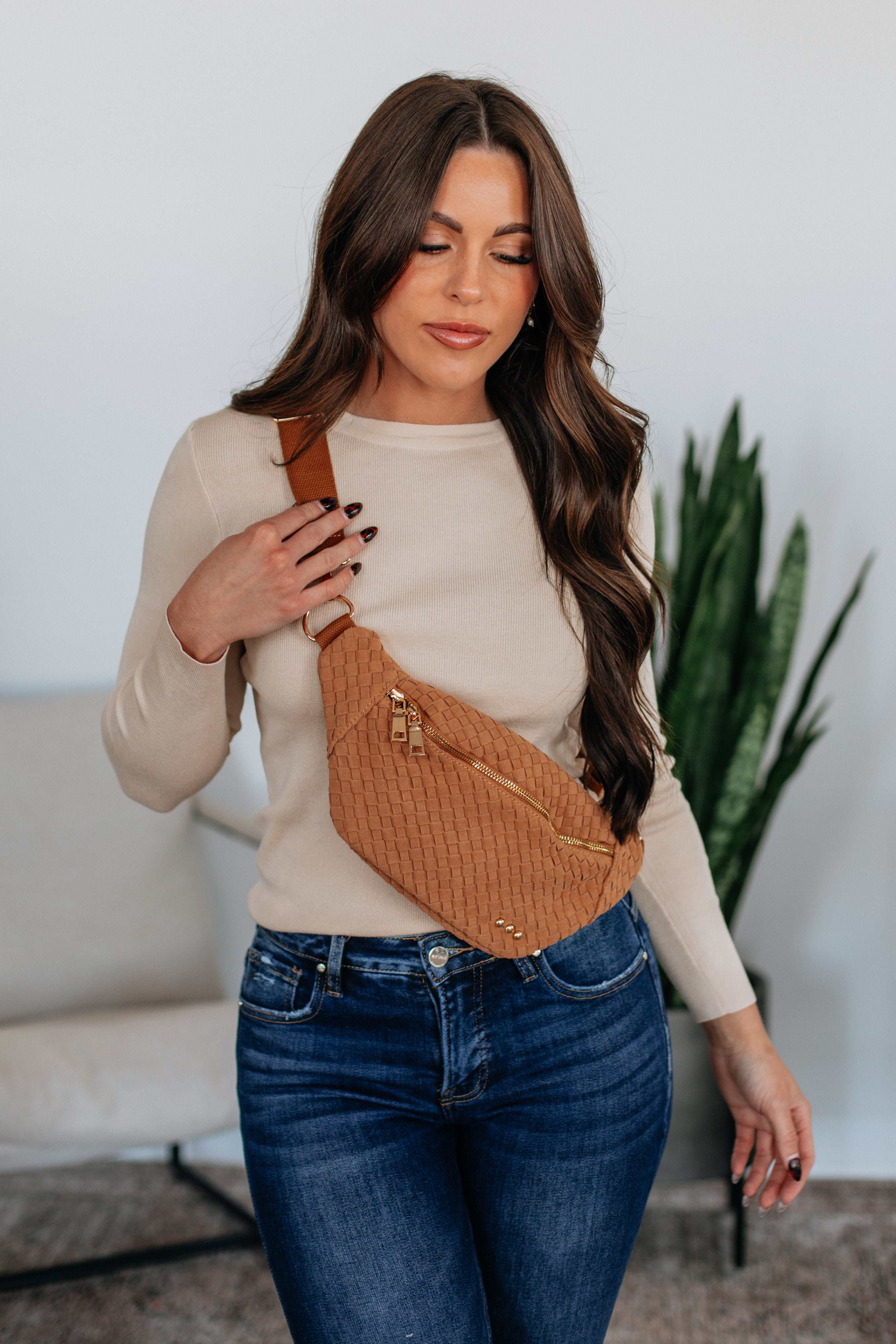 Tricia Suede Bum Bag