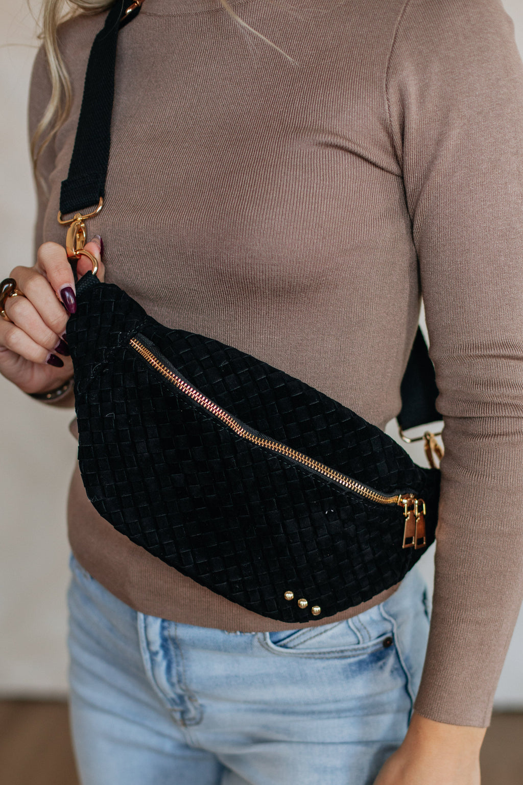 Tricia Suede Bum Bag