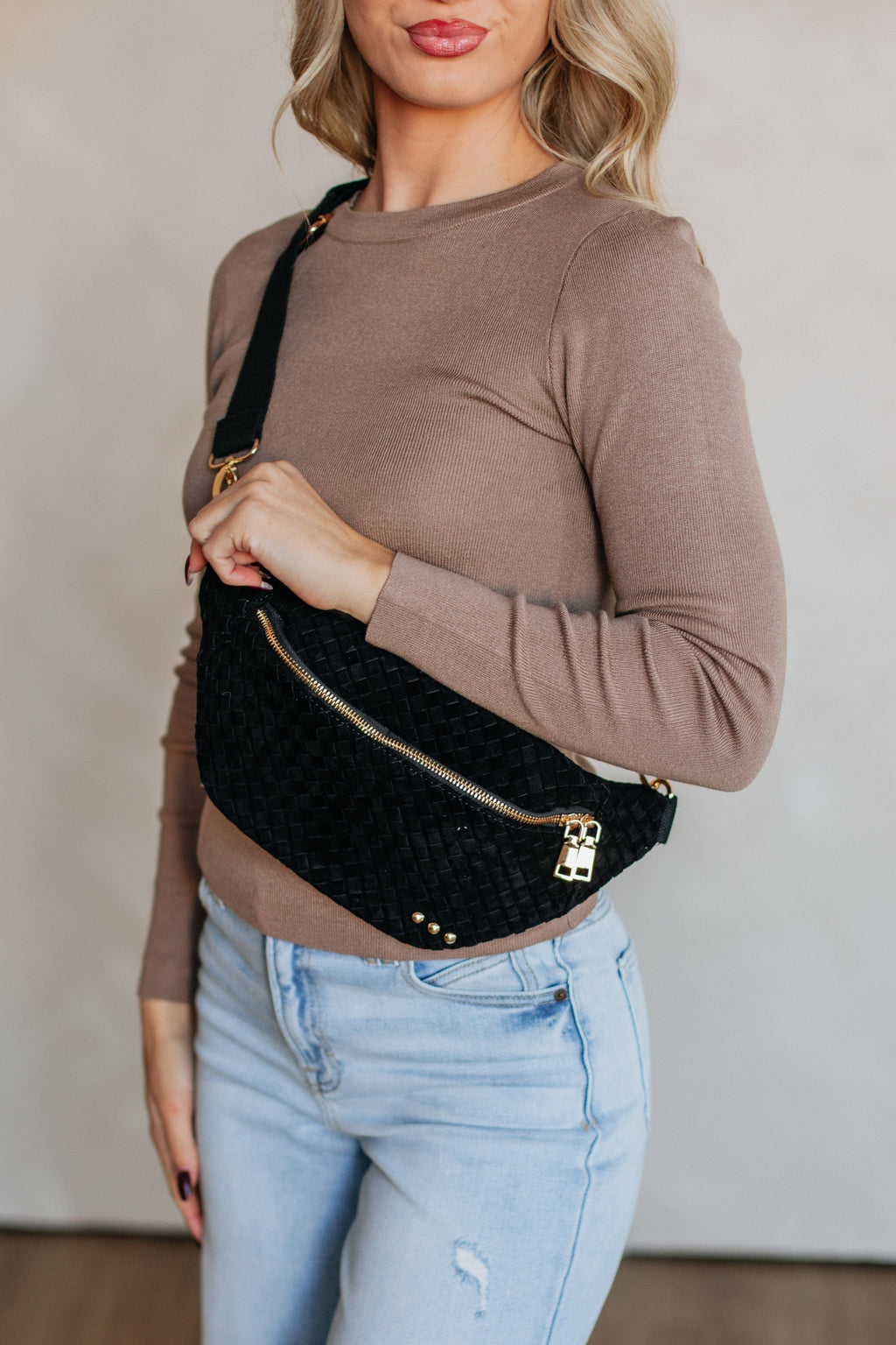 Tricia Suede Bum Bag