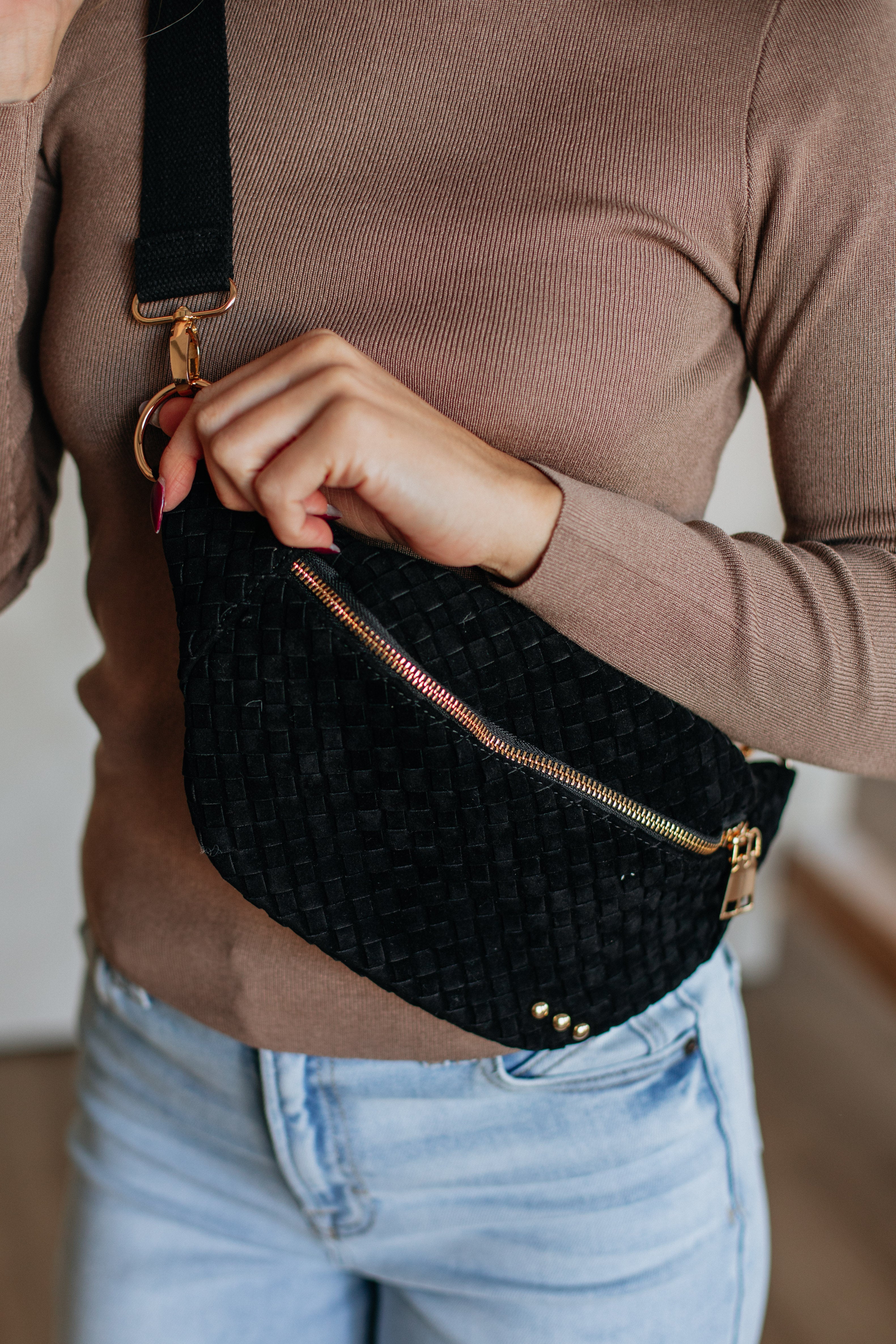 Tricia Suede Bum Bag