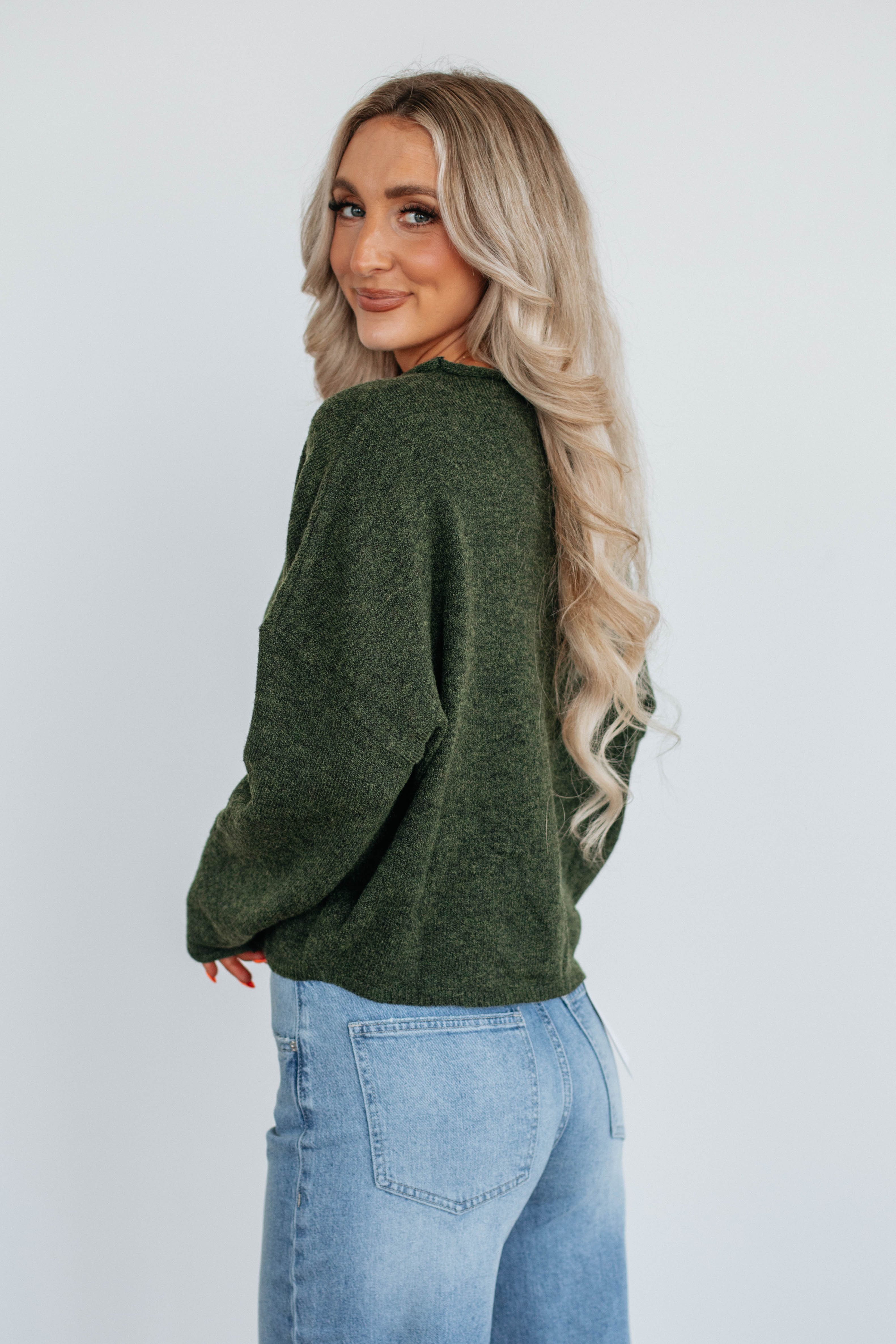 Brooke Cardigan - Pine