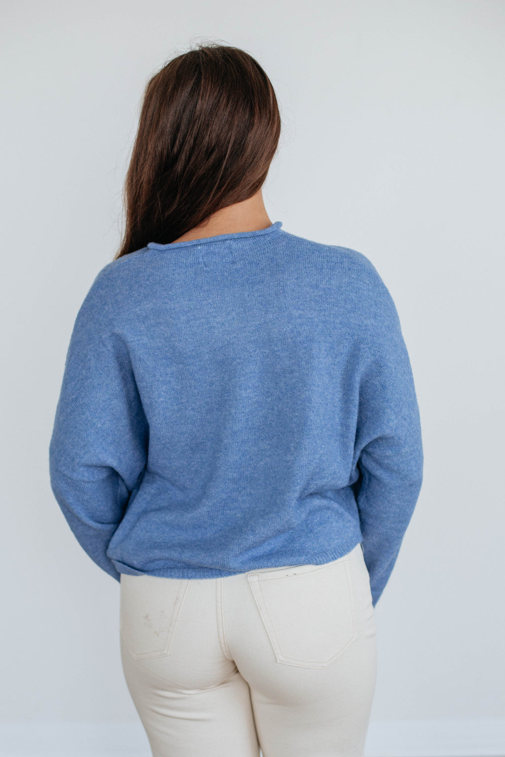 Brooke Cardigan - Dusty Blue