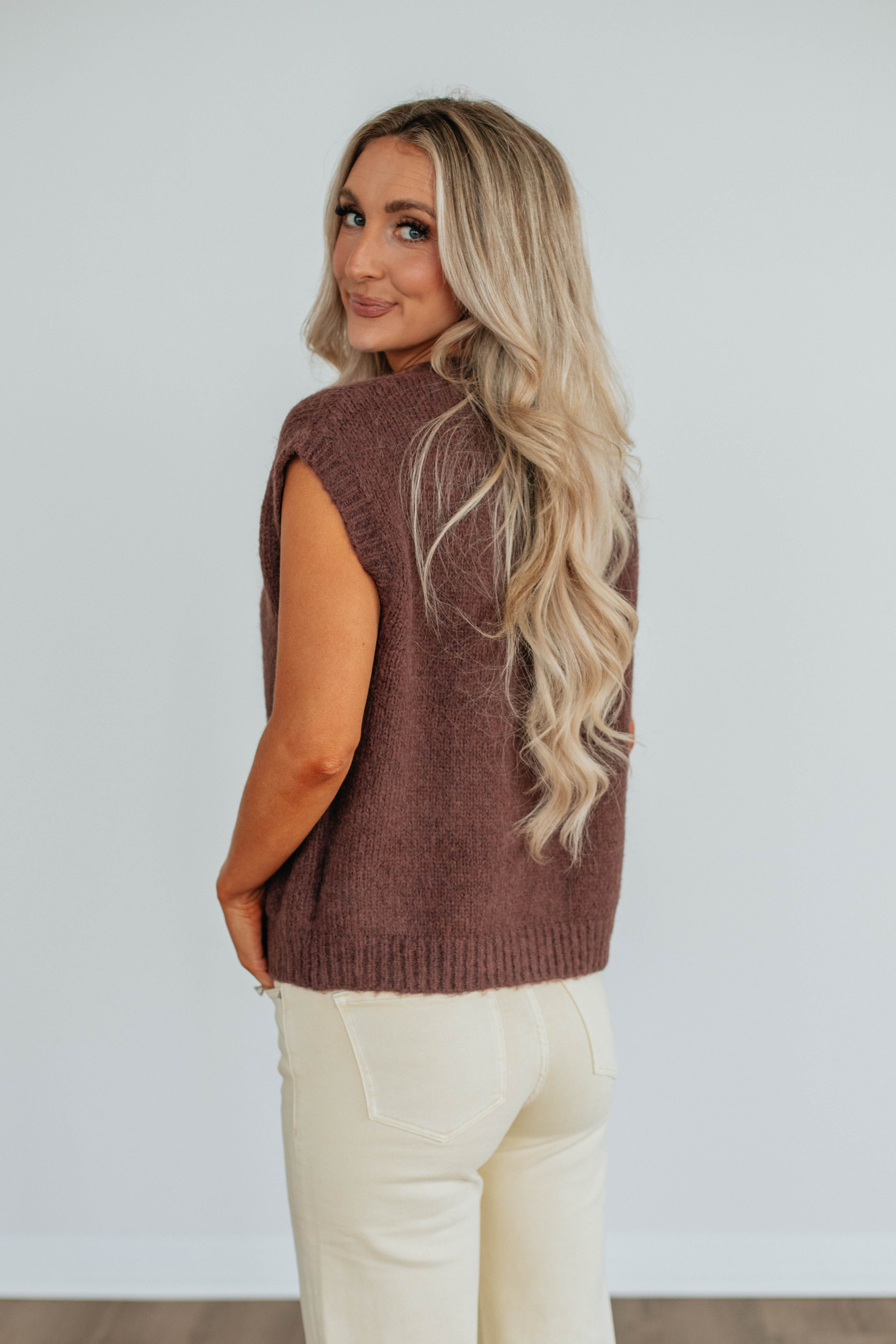 Alva Floral Sweater Vest