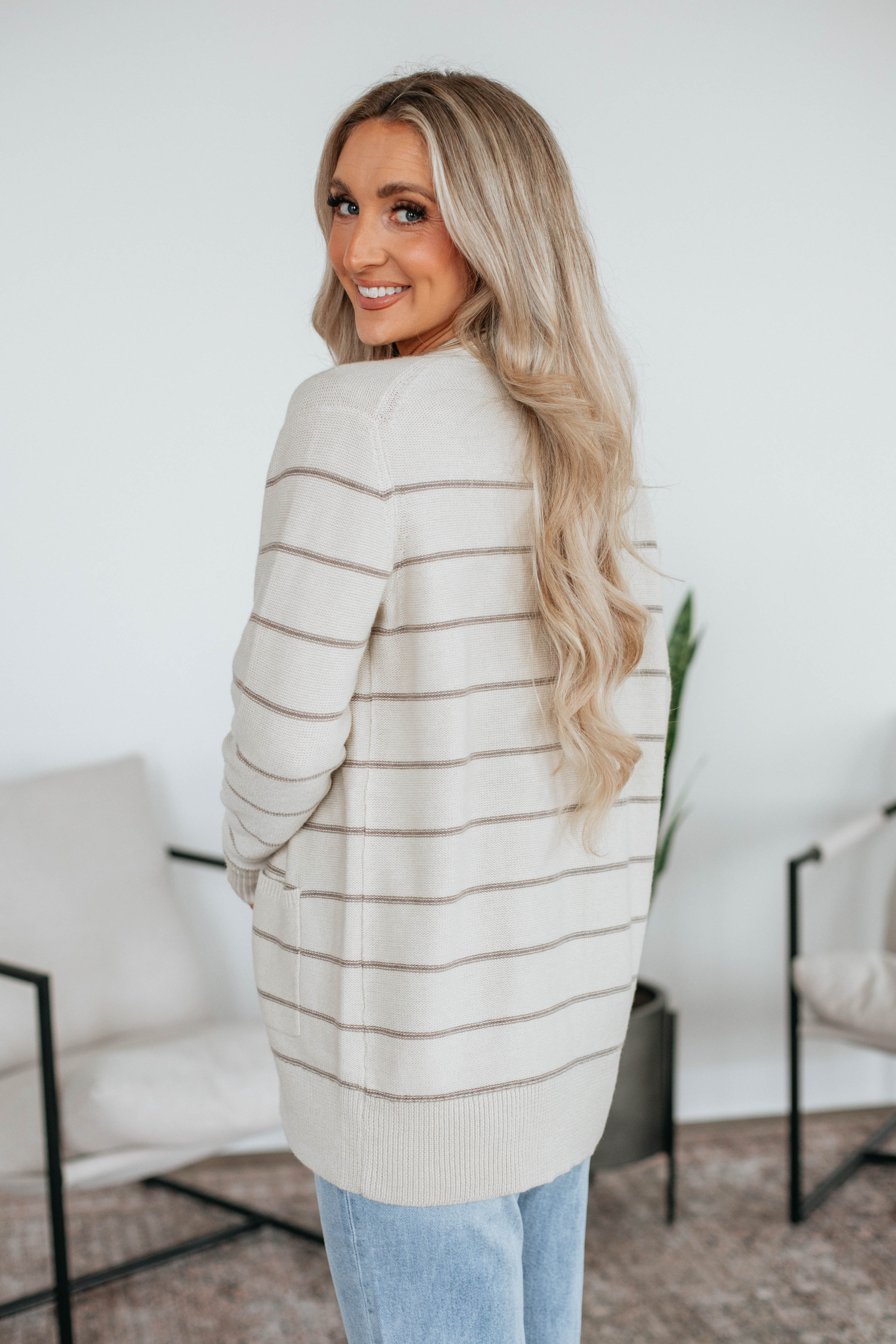 Lorie Striped Cardigan