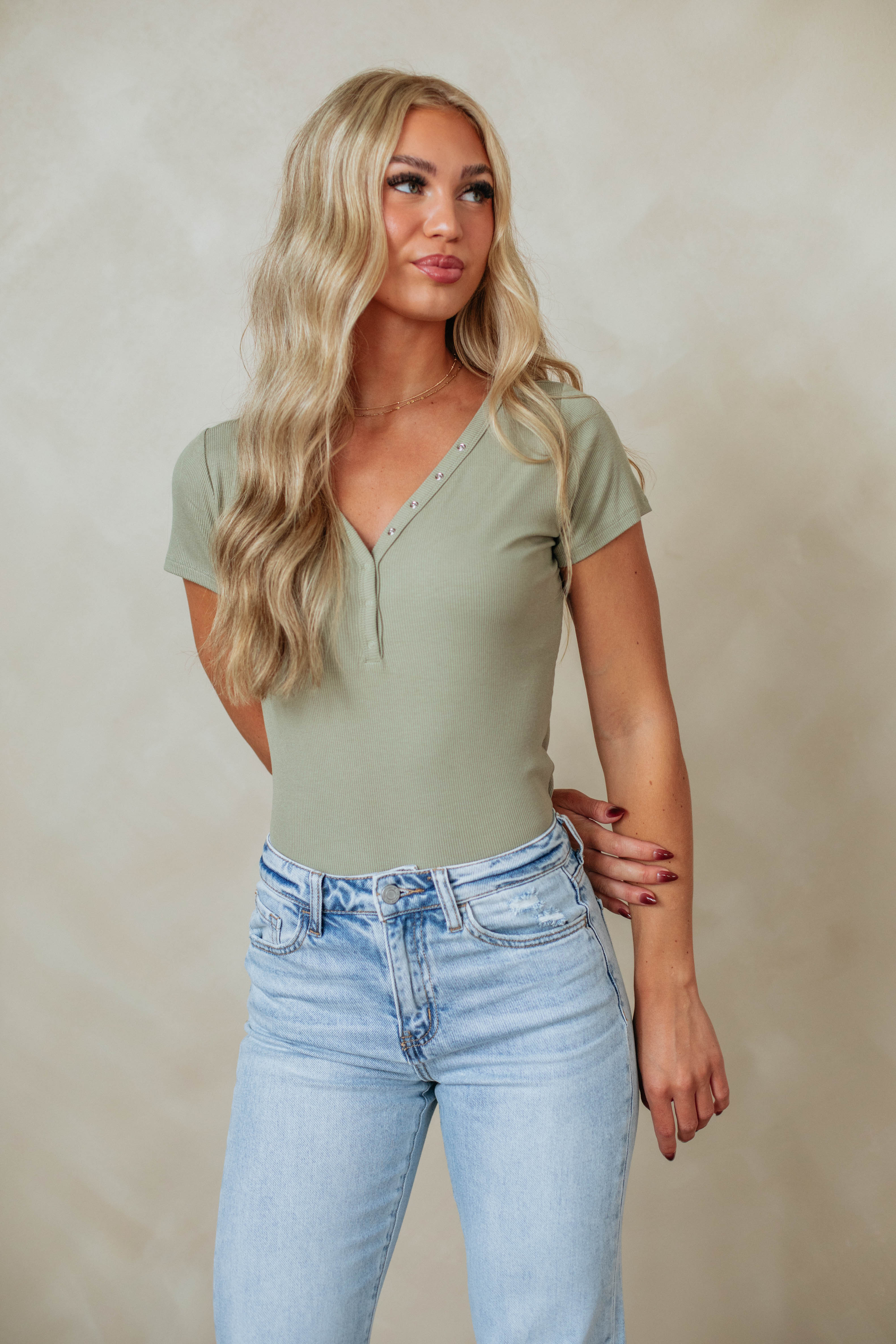 Kalliope Ribbed Bodysuit