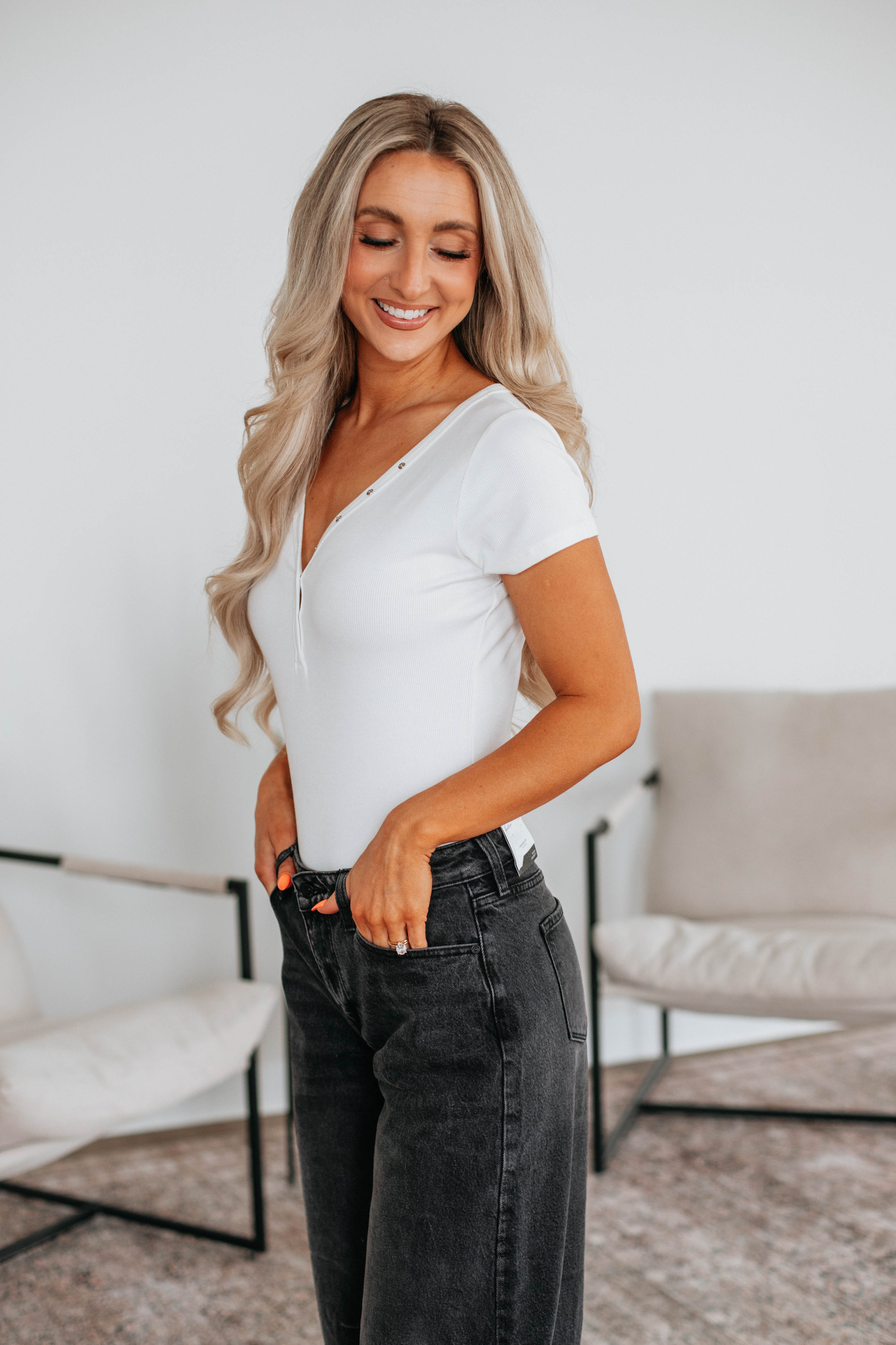 Kalliope Ribbed Bodysuit