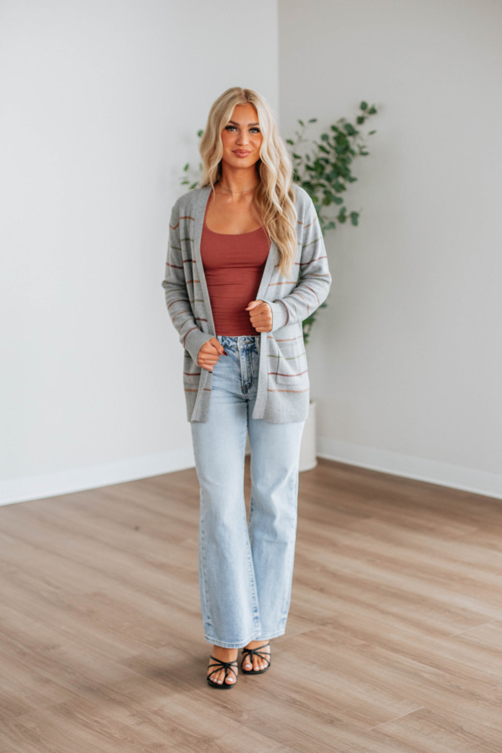 Lorie Striped Cardigan