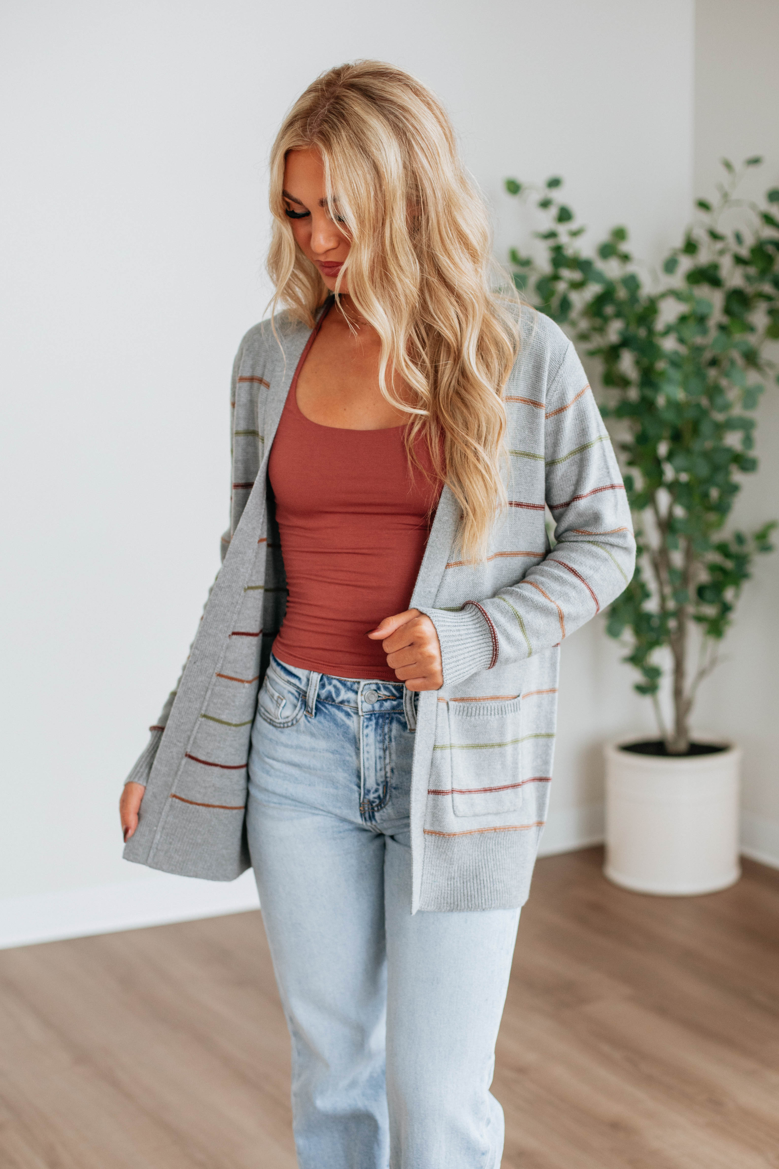 Lorie Striped Cardigan