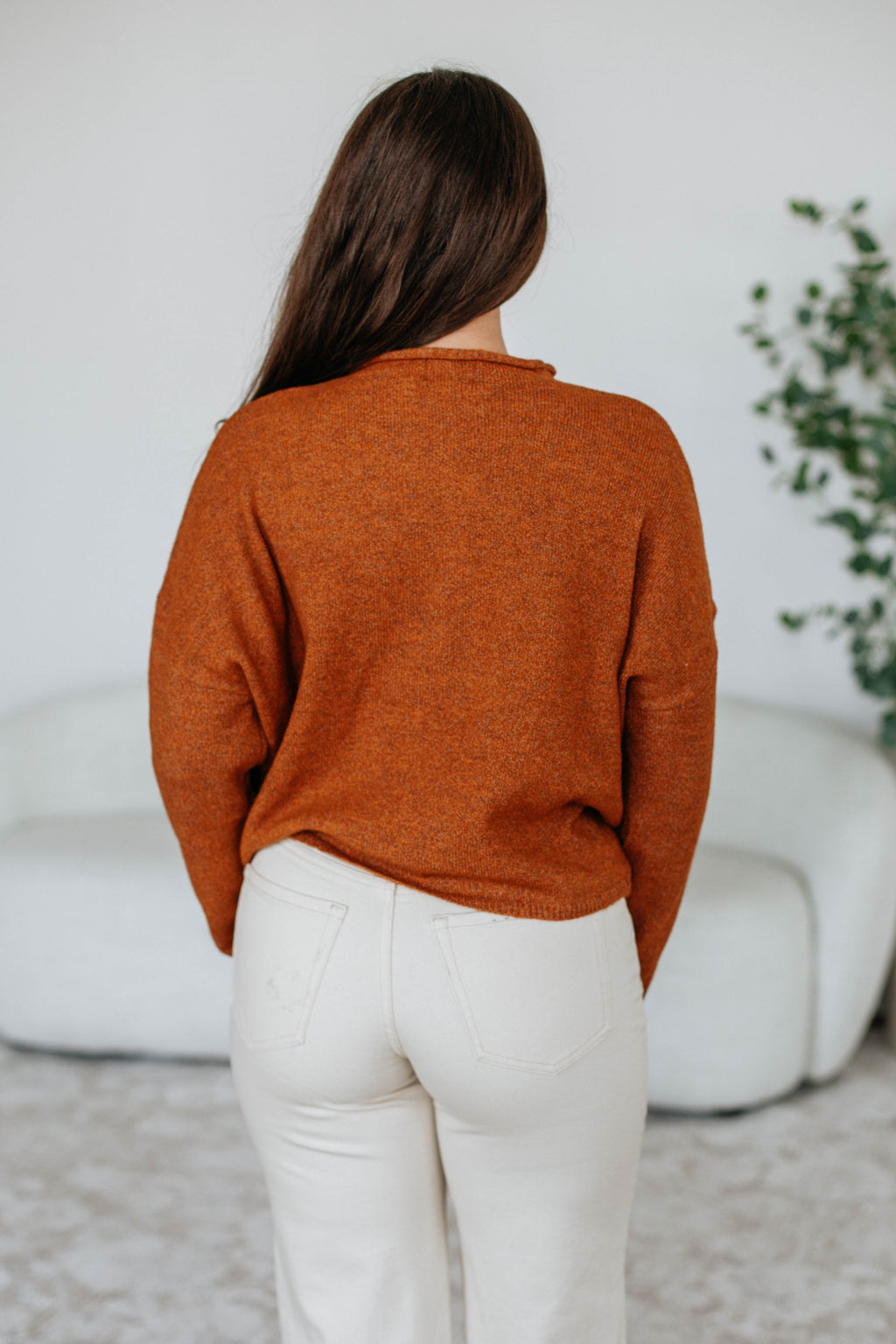 Brooke Cardigan - Rust