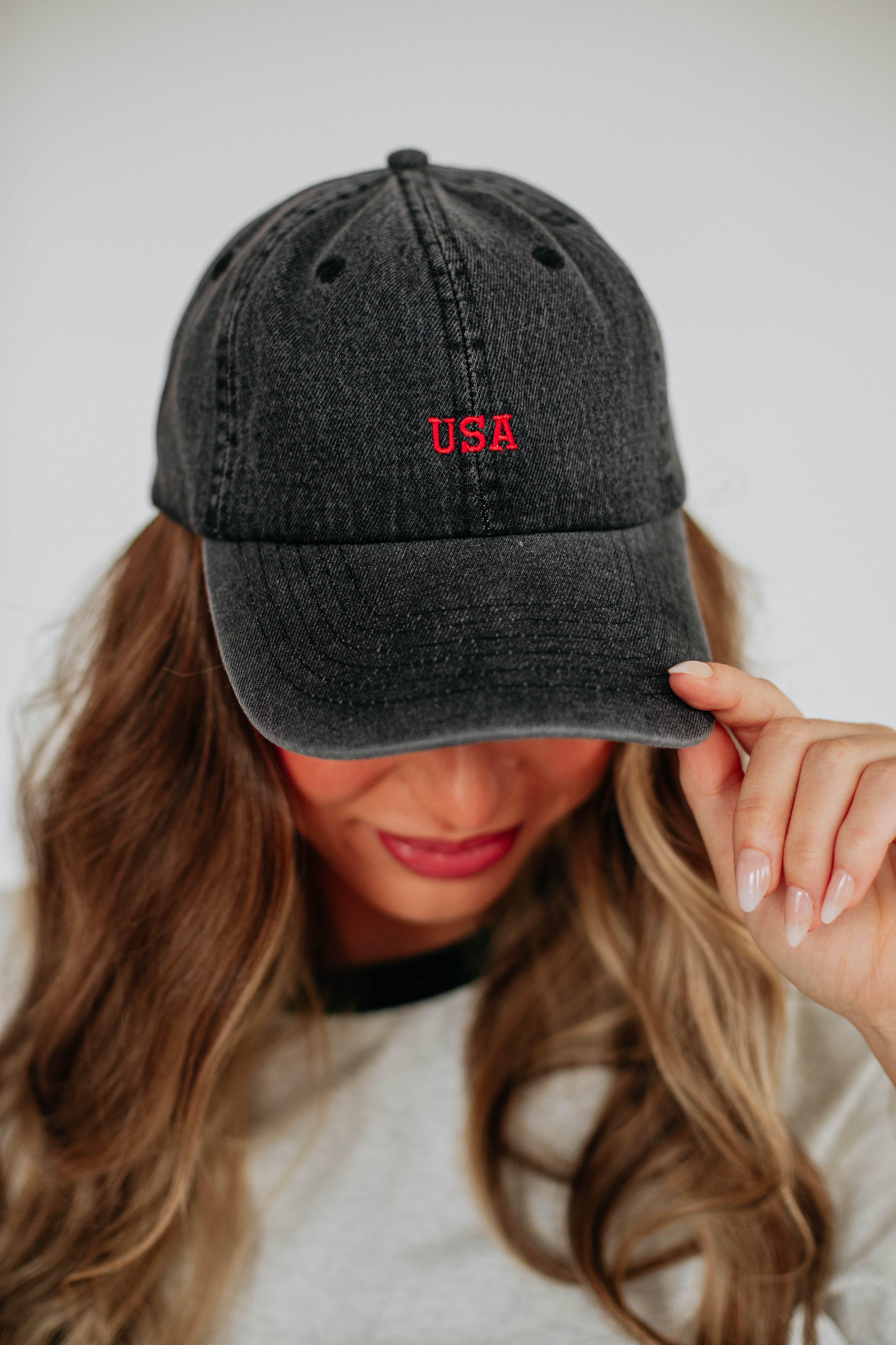 USA Denim Baseball Cap