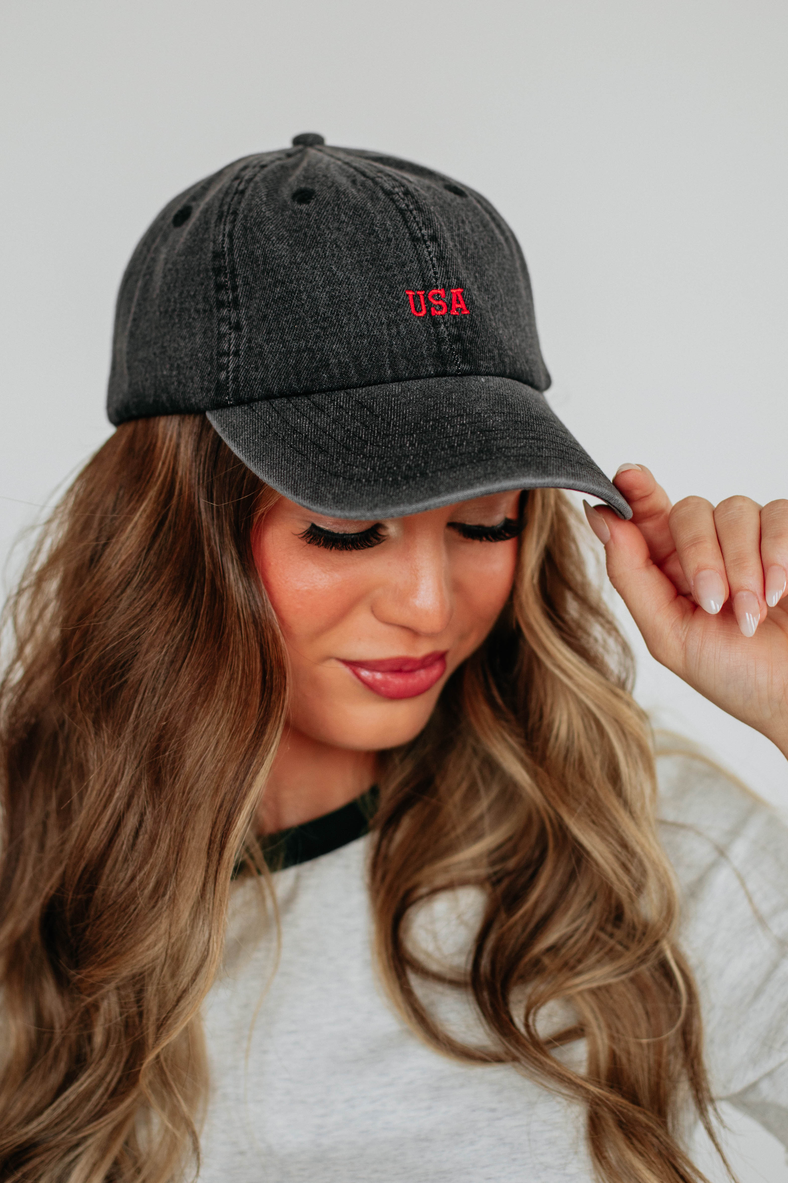 USA Denim Baseball Cap