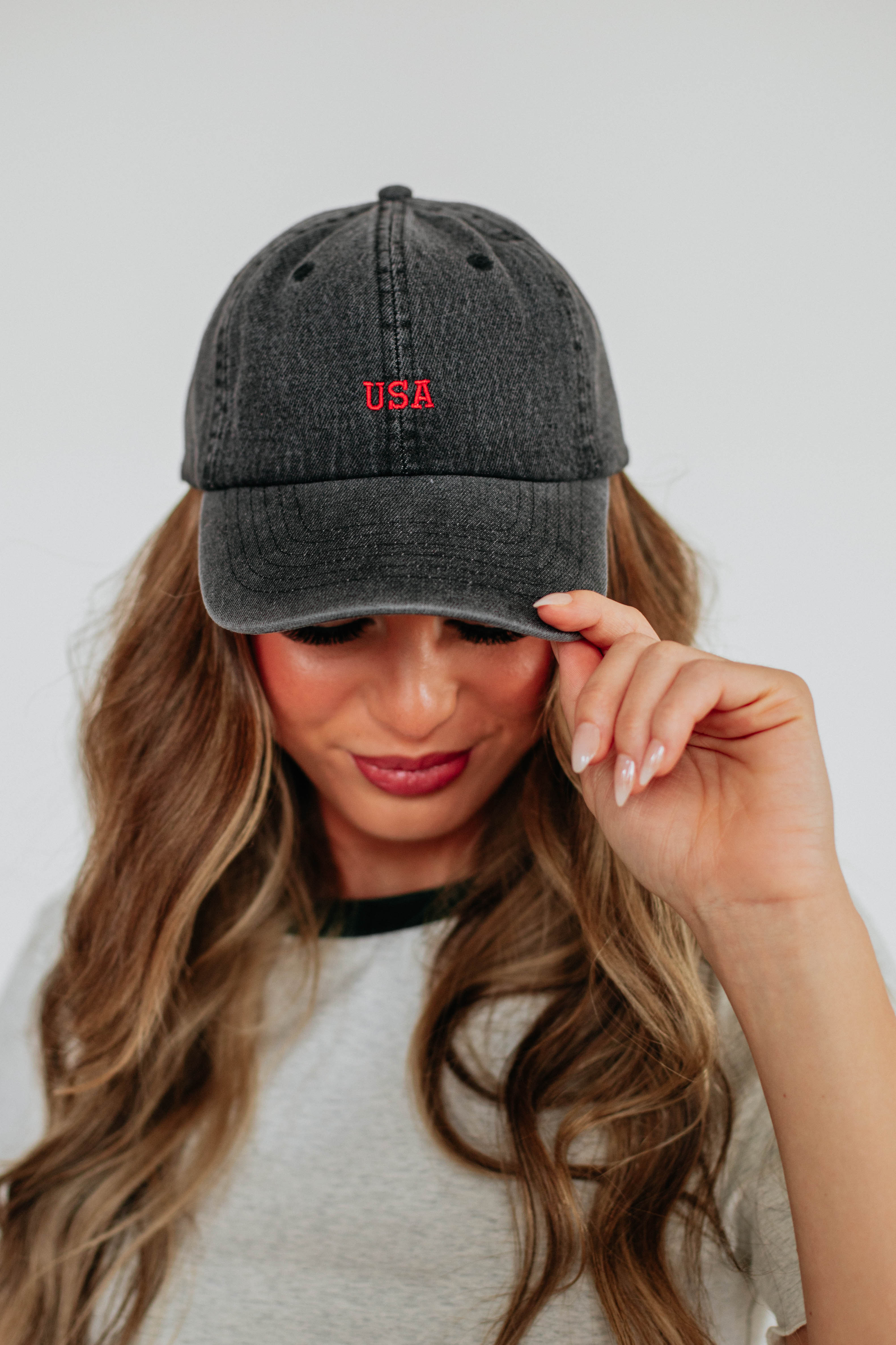 USA Denim Baseball Cap