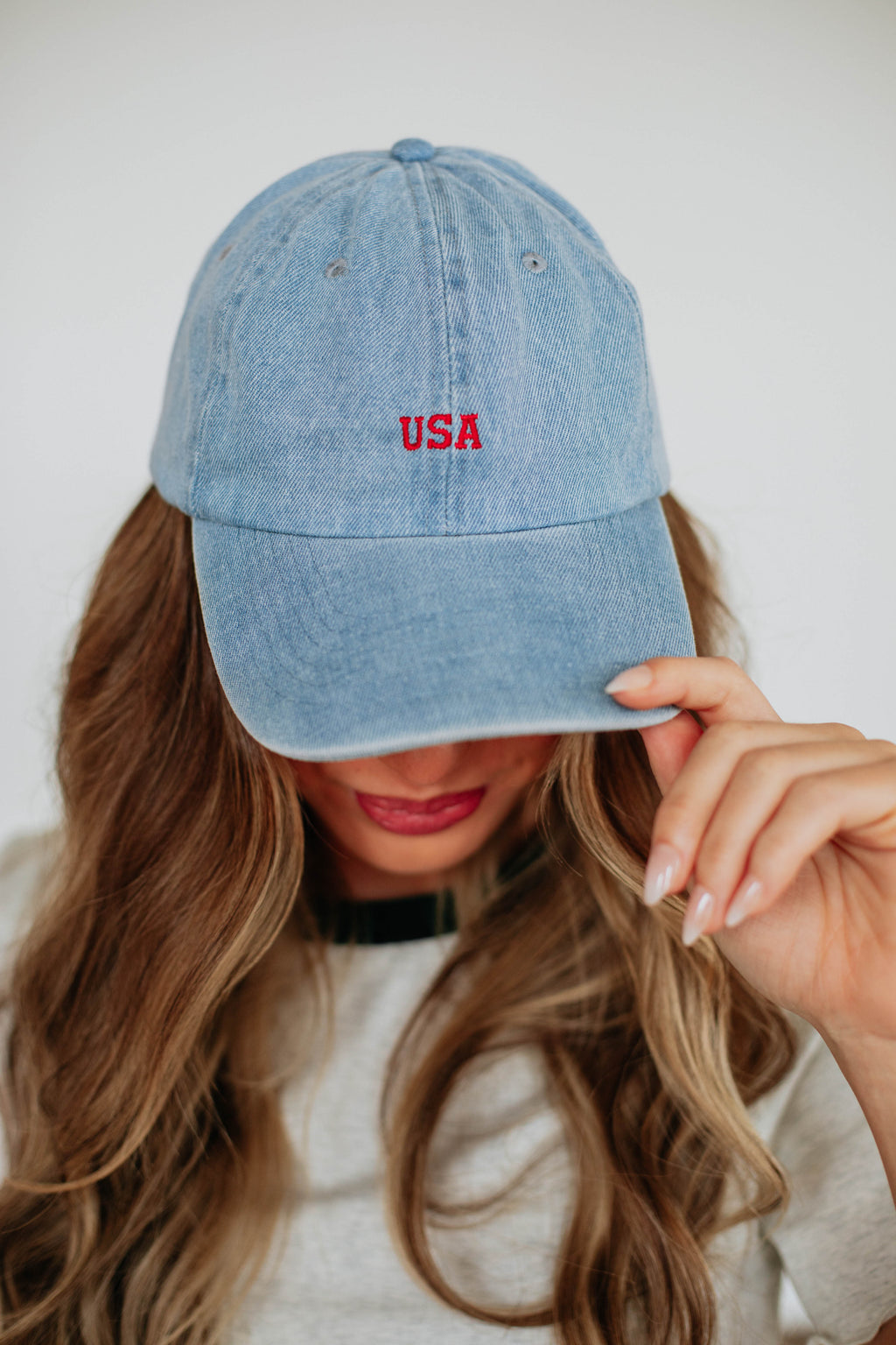USA Denim Baseball Cap