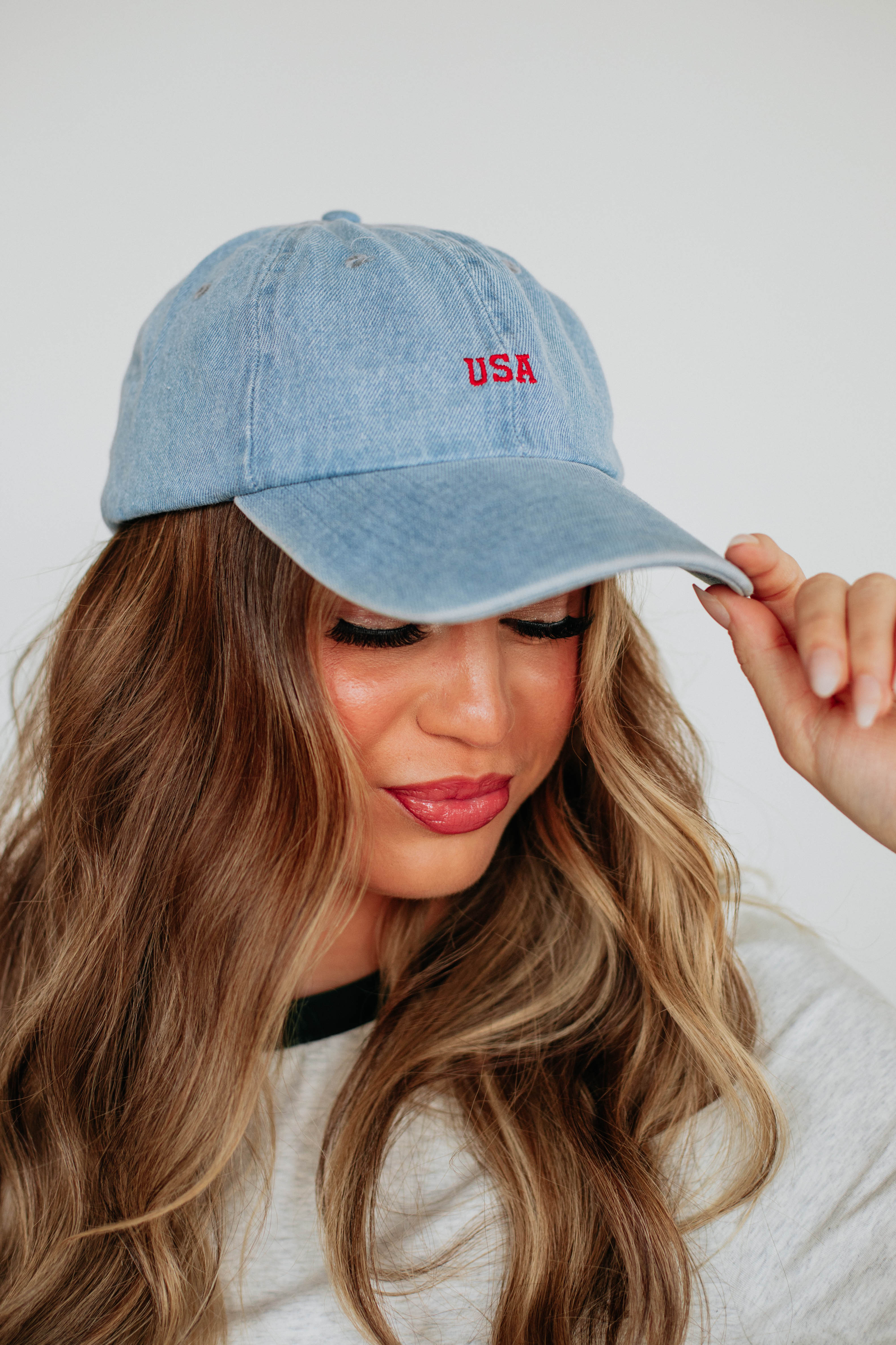 USA Denim Baseball Cap