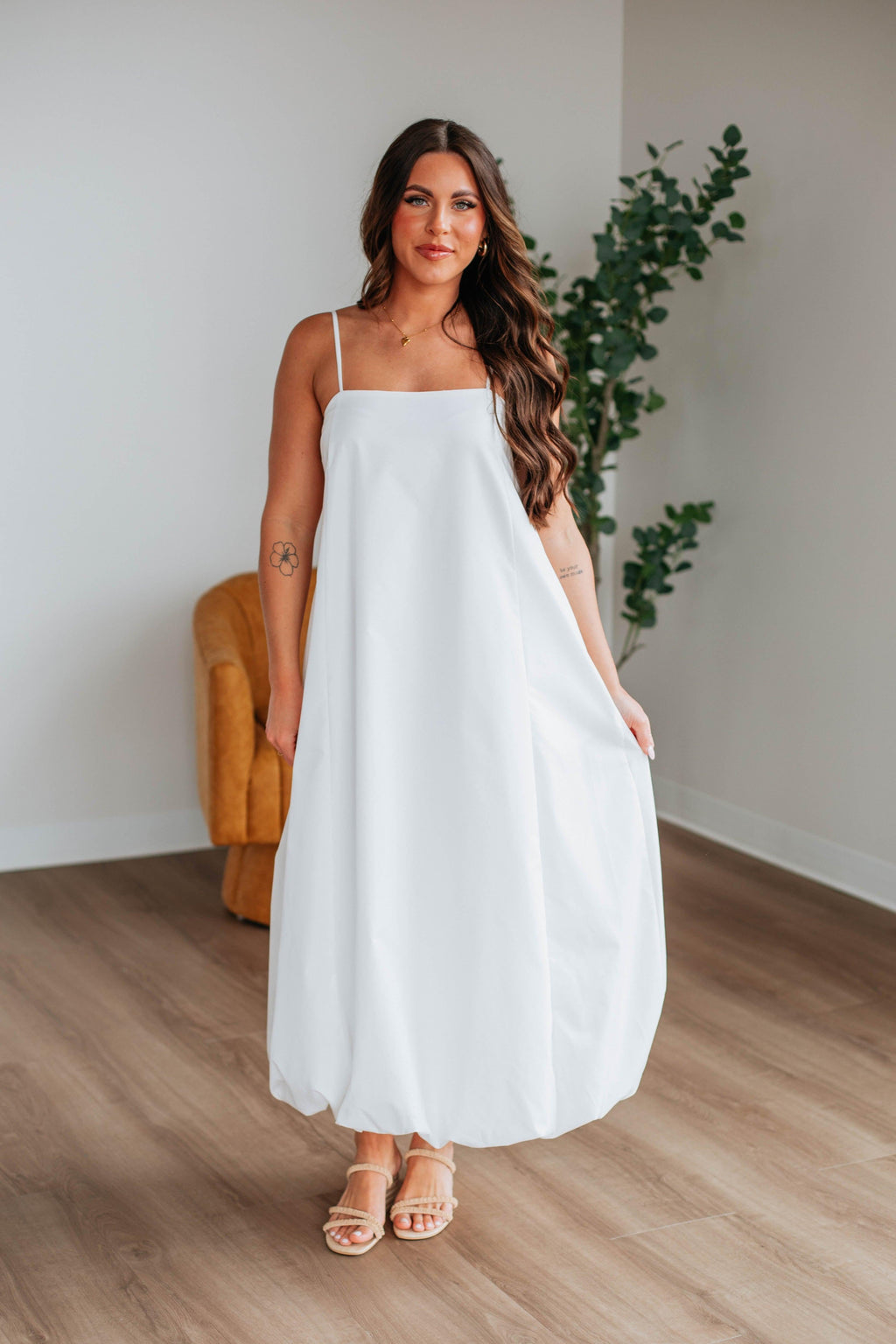 Veronika Dress - Ivory