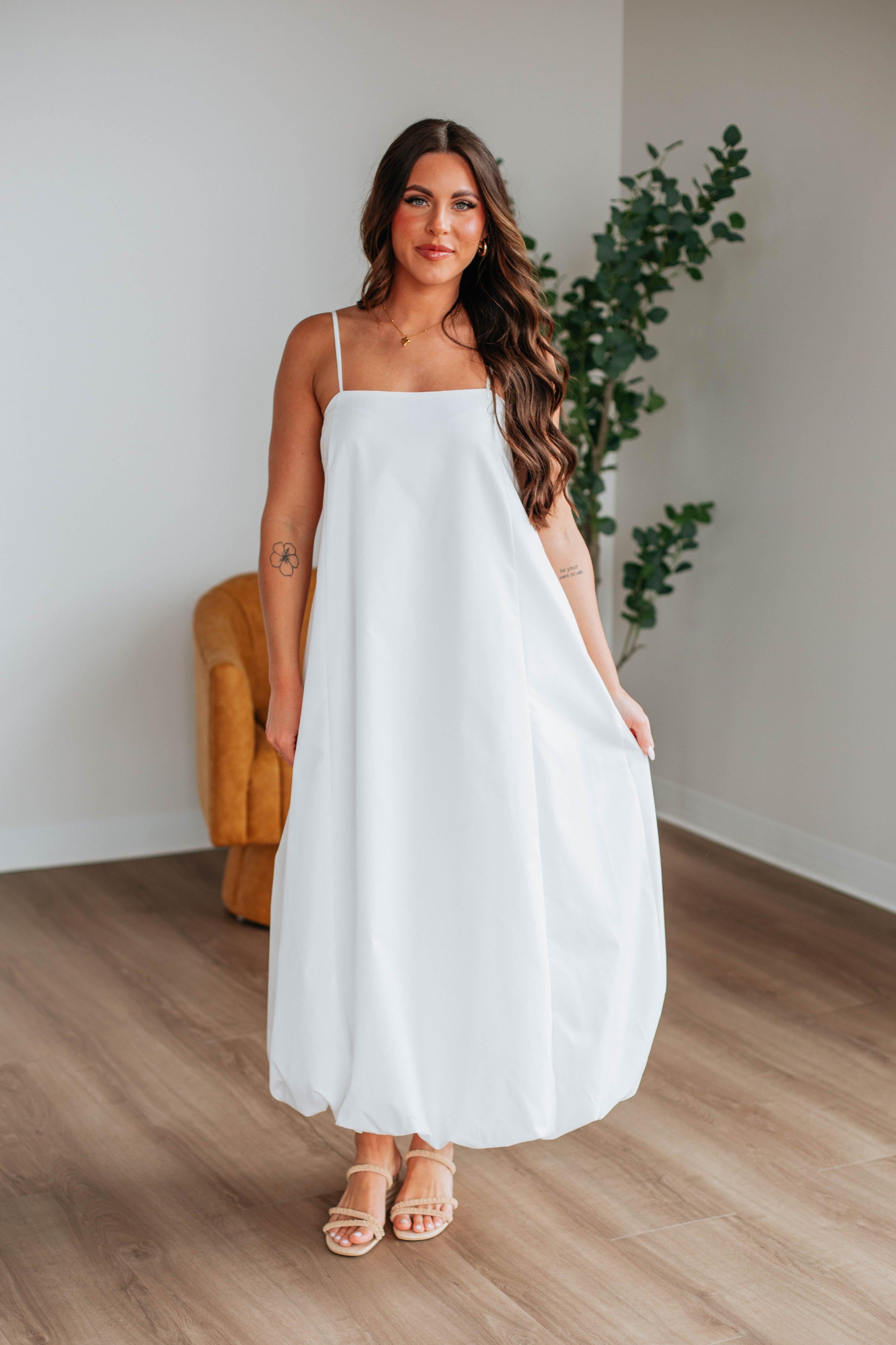Veronika Dress - Ivory
