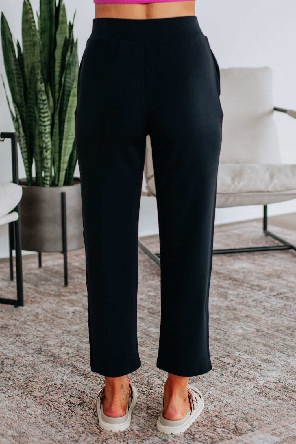 Sylvia Lounge Pants - Black