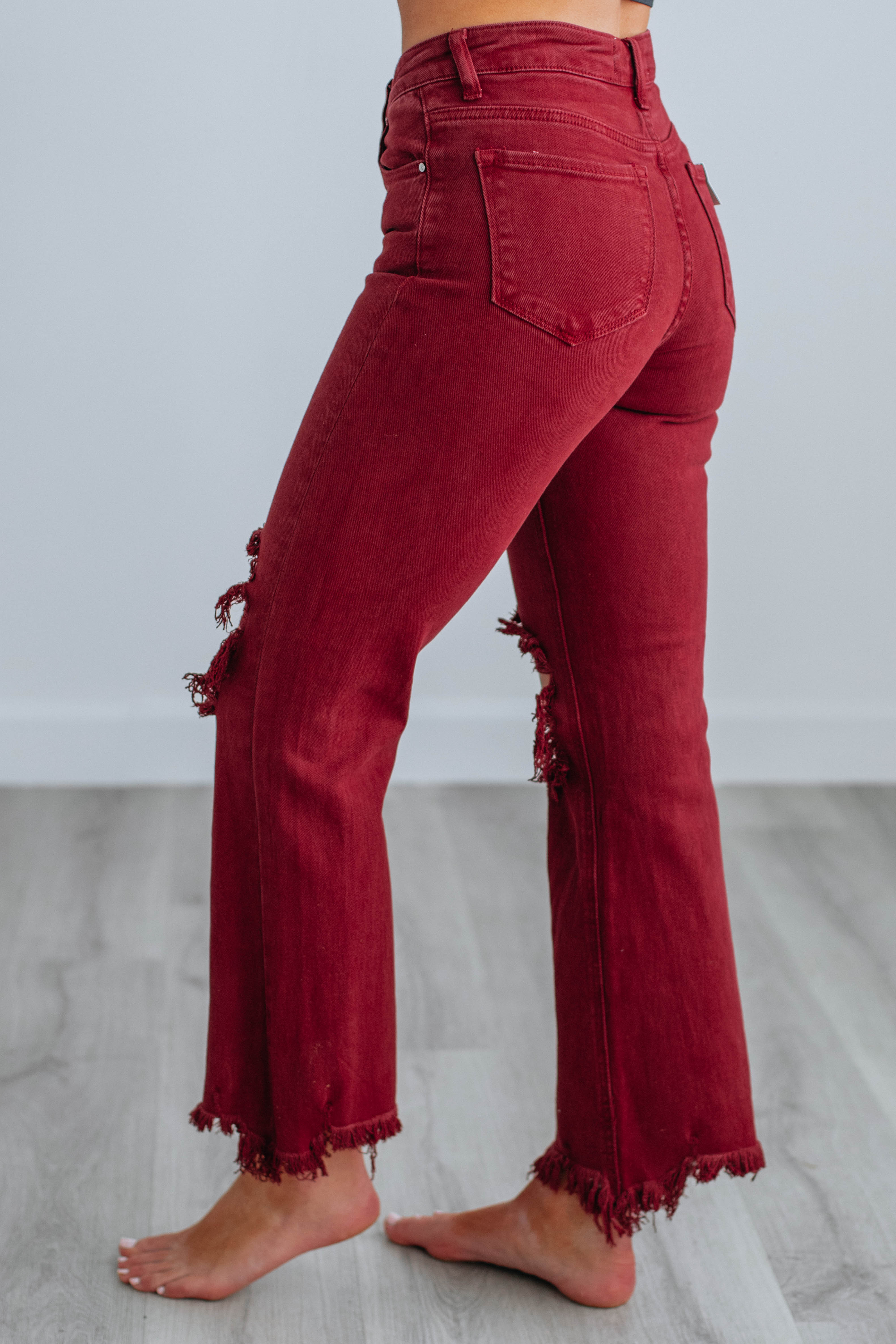 Willow Risen Jeans - Wine