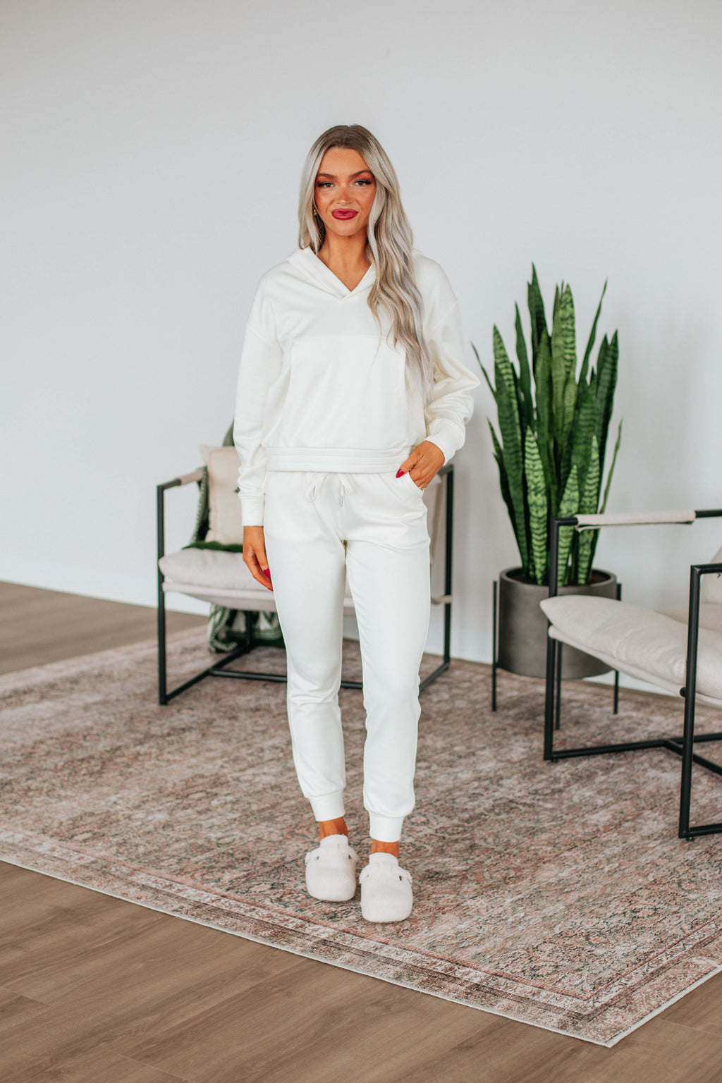 Zealand Lounge Pullover - Cream