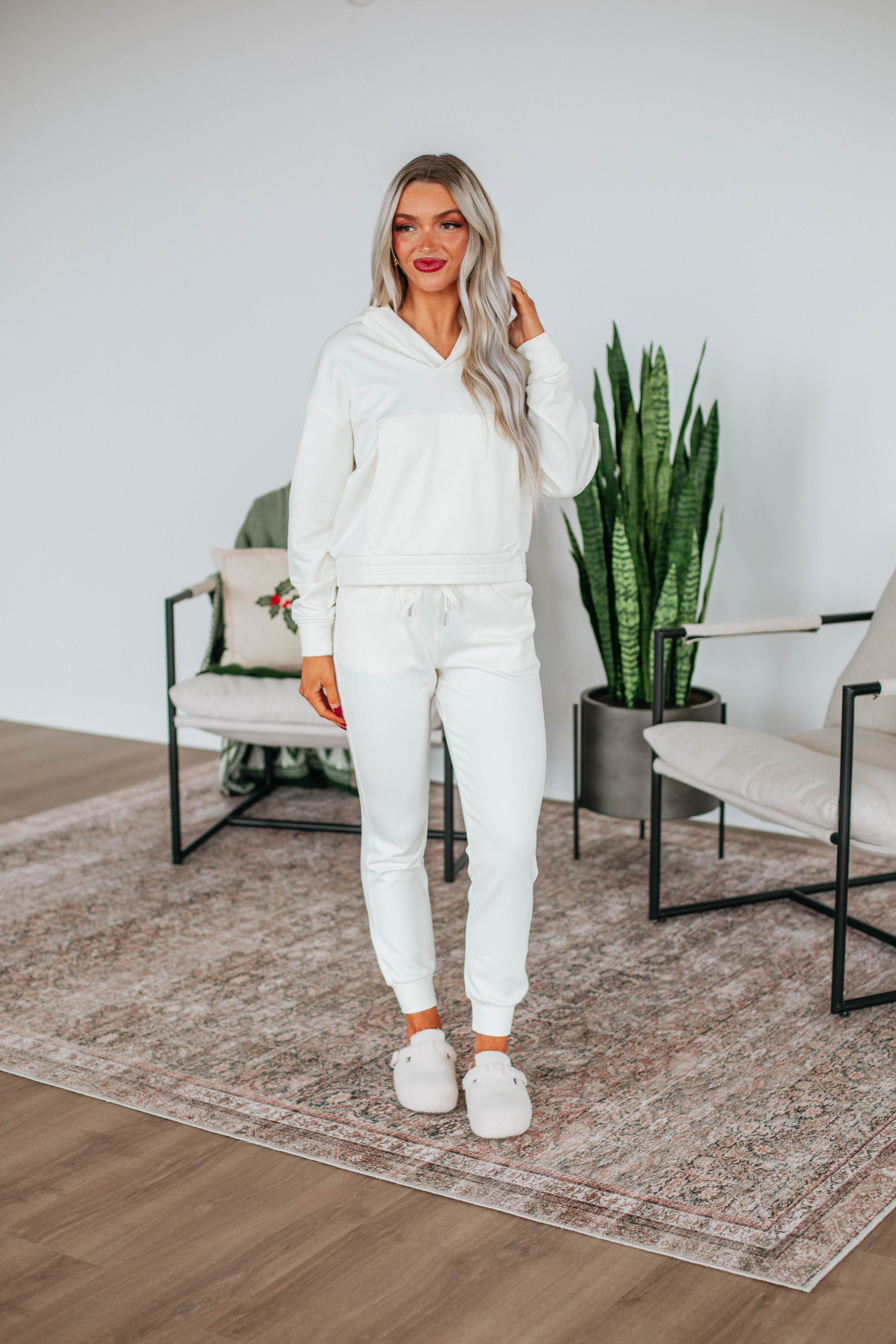 Zealand Lounge Pullover - Cream