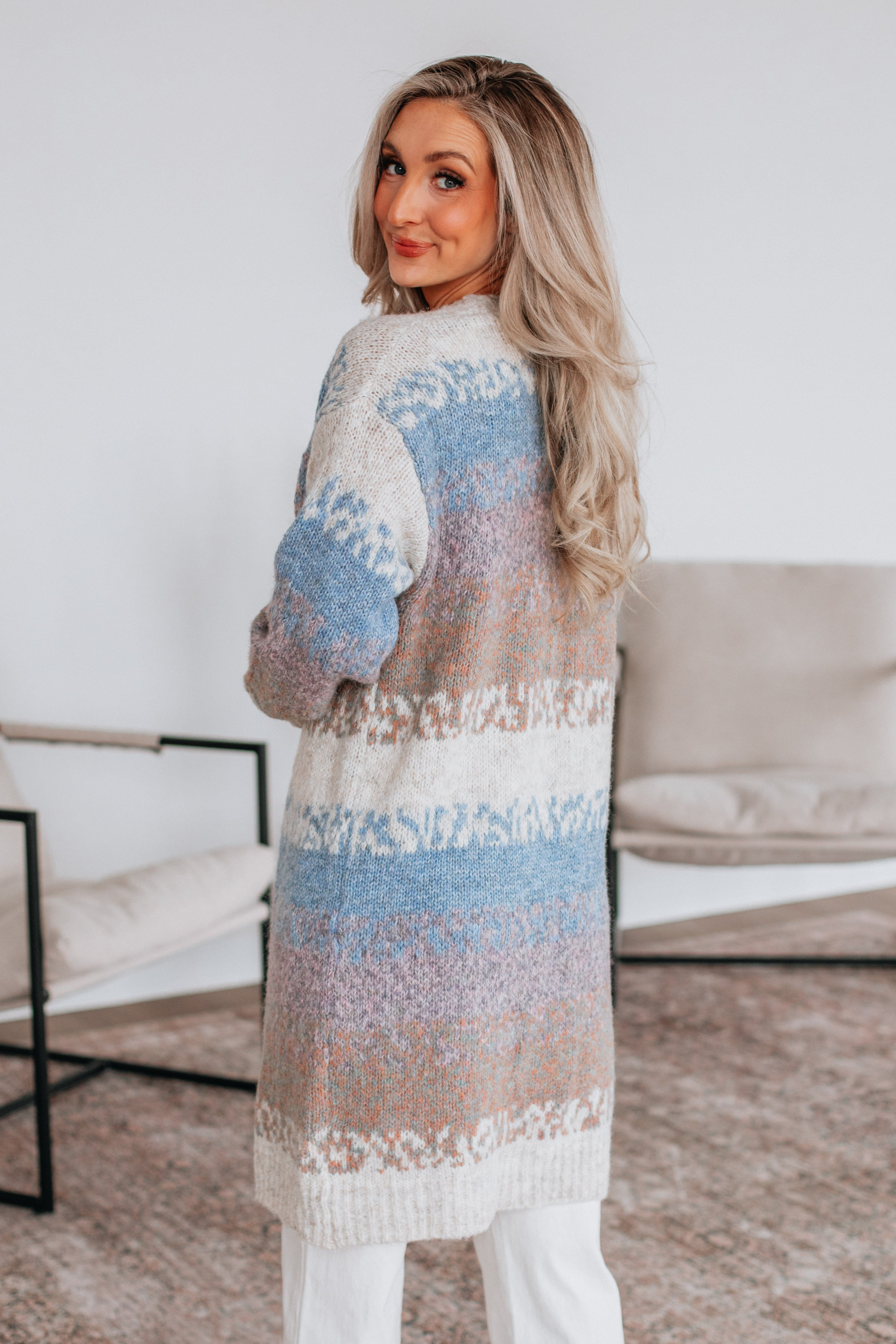 Cosima Colorblock Cardigan