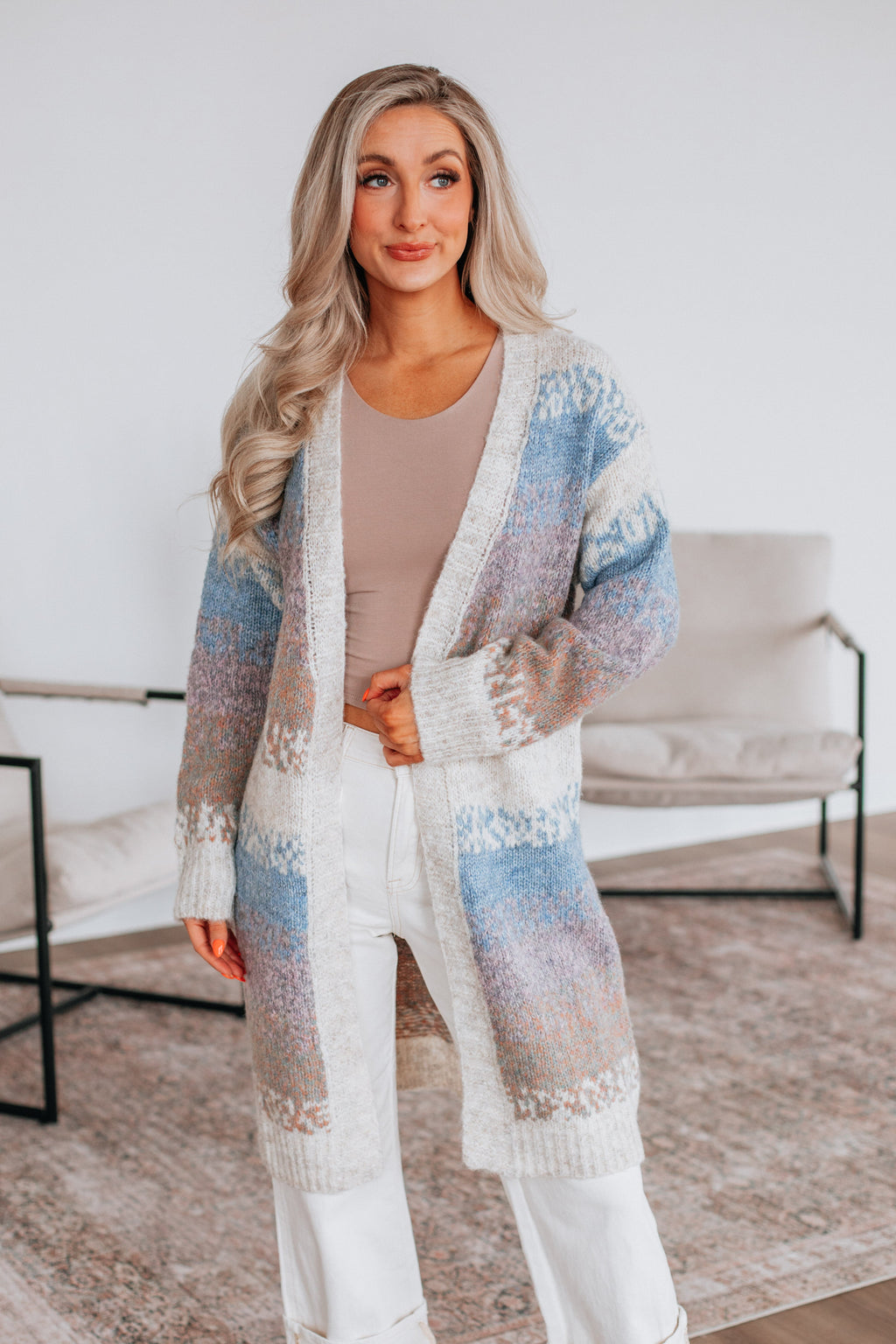 Cosima Colorblock Cardigan