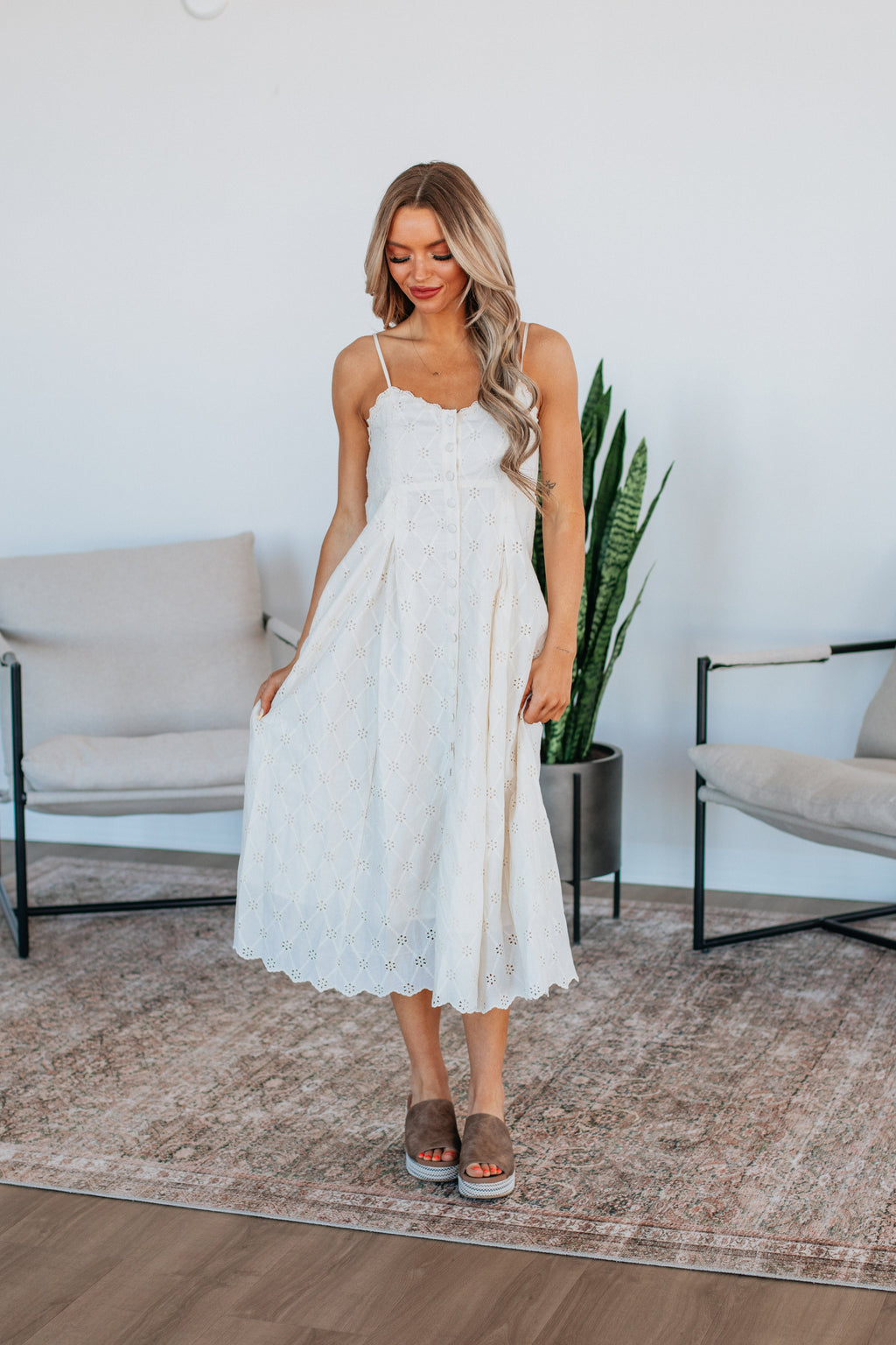 Keylan Eyelet Dress