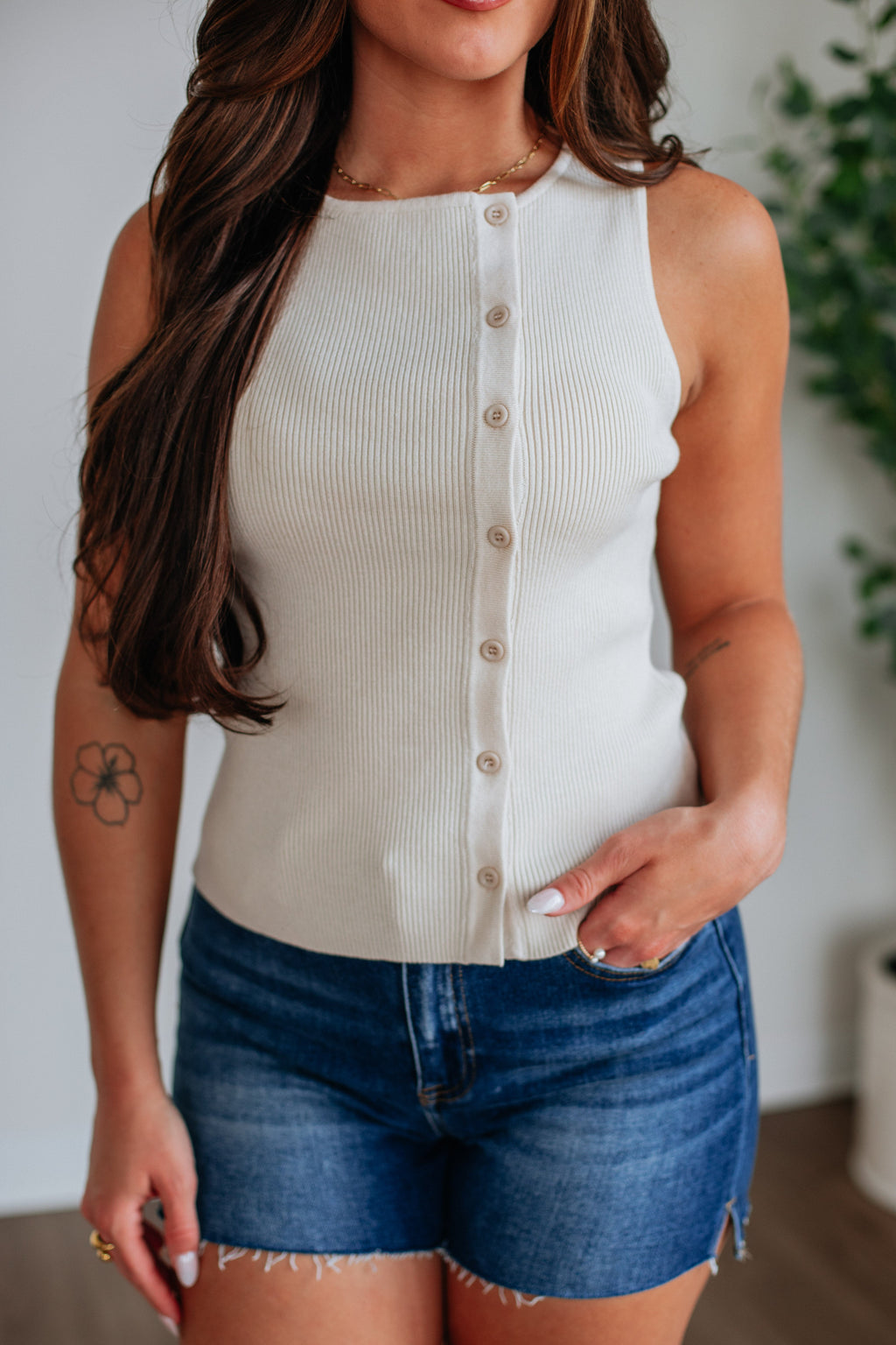 Guinevere Ribbed Tank