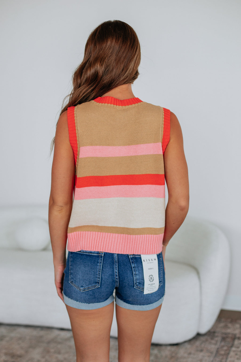 Robbyn Sweater Top - Taupe Mix